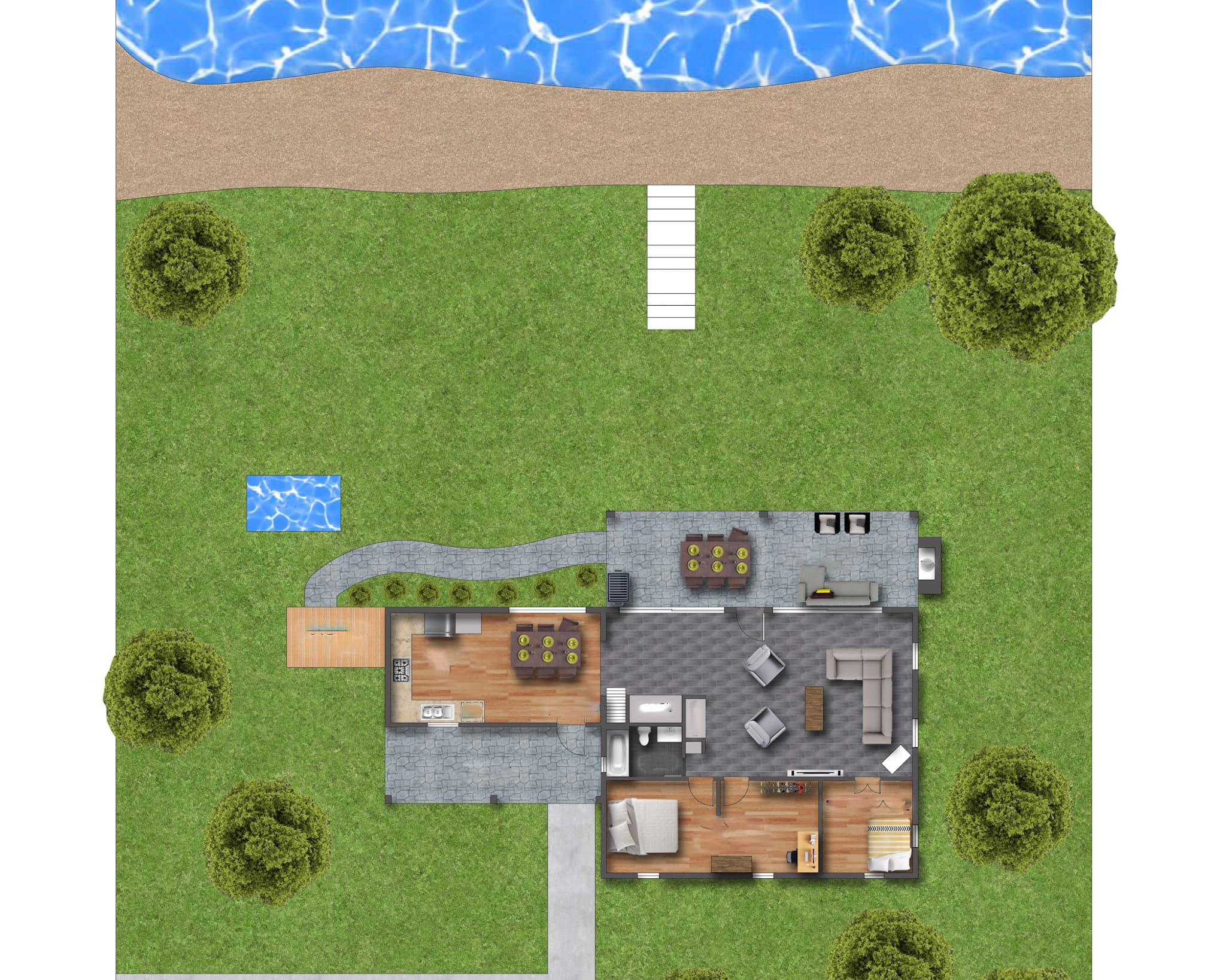 Floorplan layout