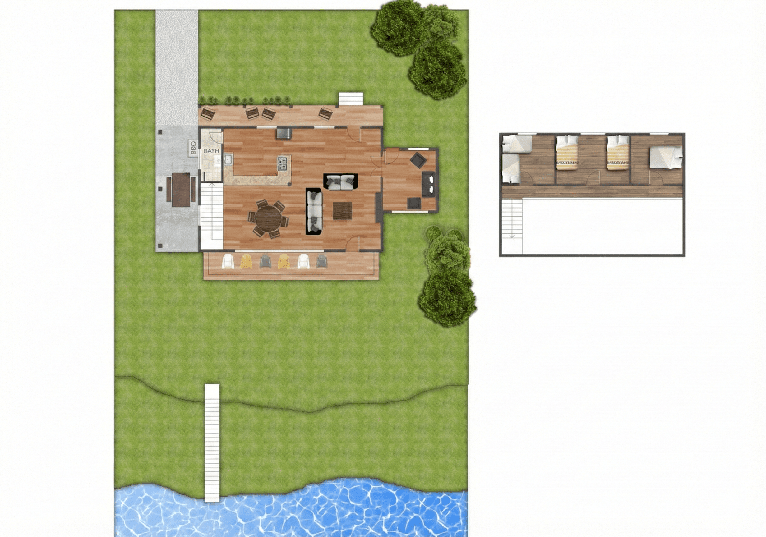 Cottage layout