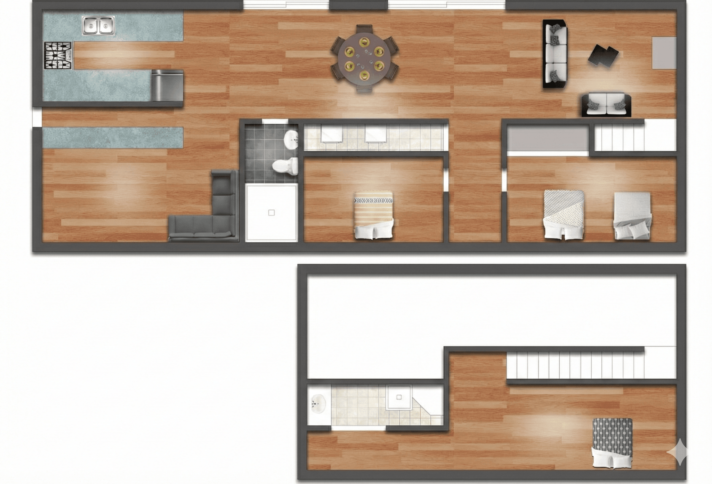 Cottage layout