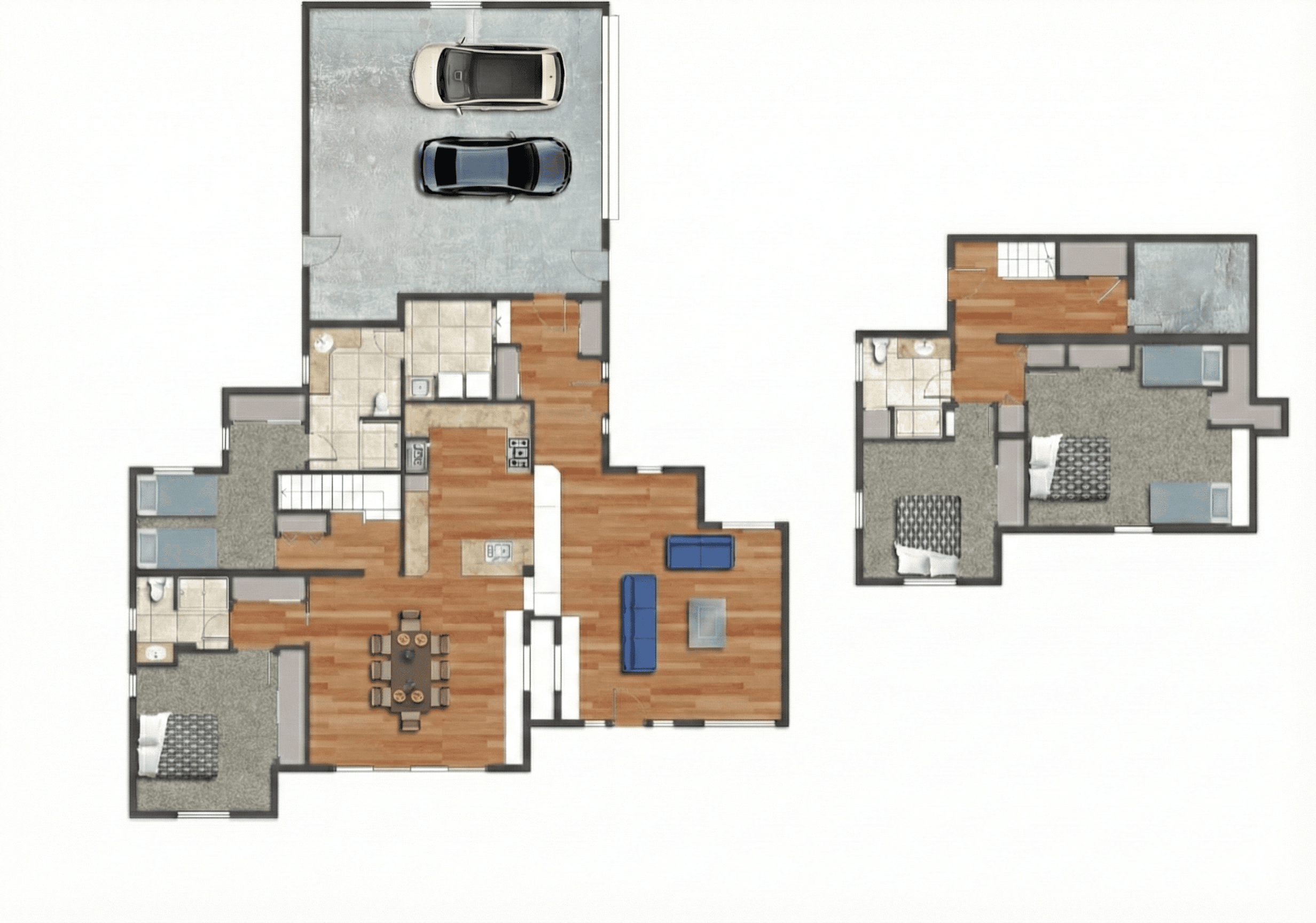 Cottage layout