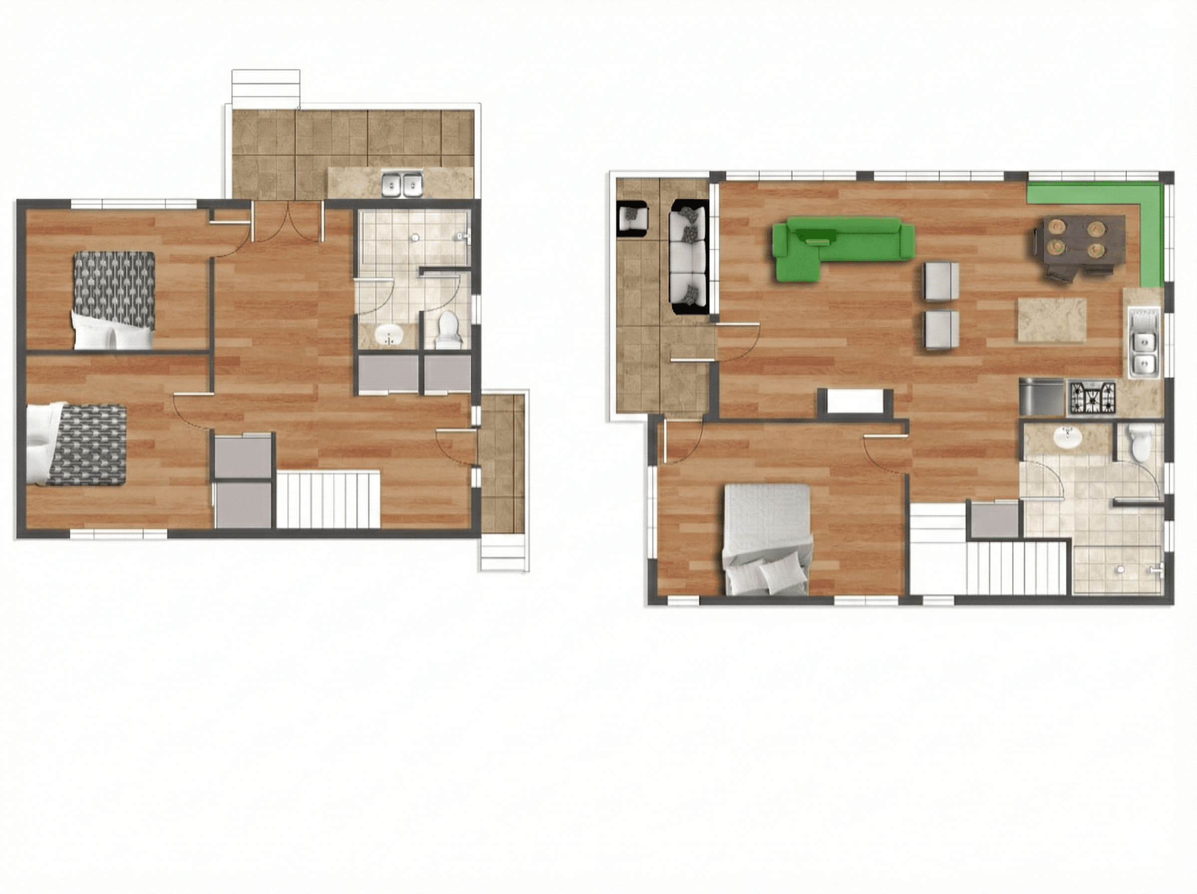 Cottage layout