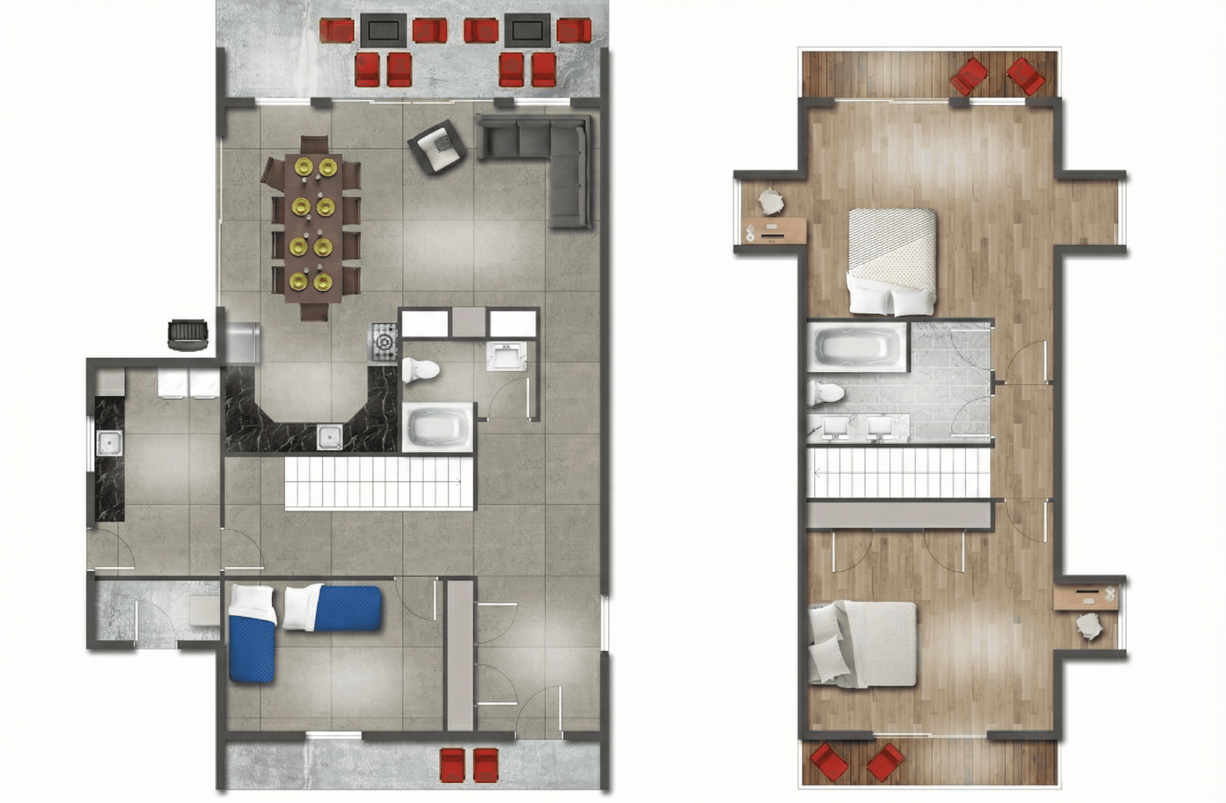 Cottage layout