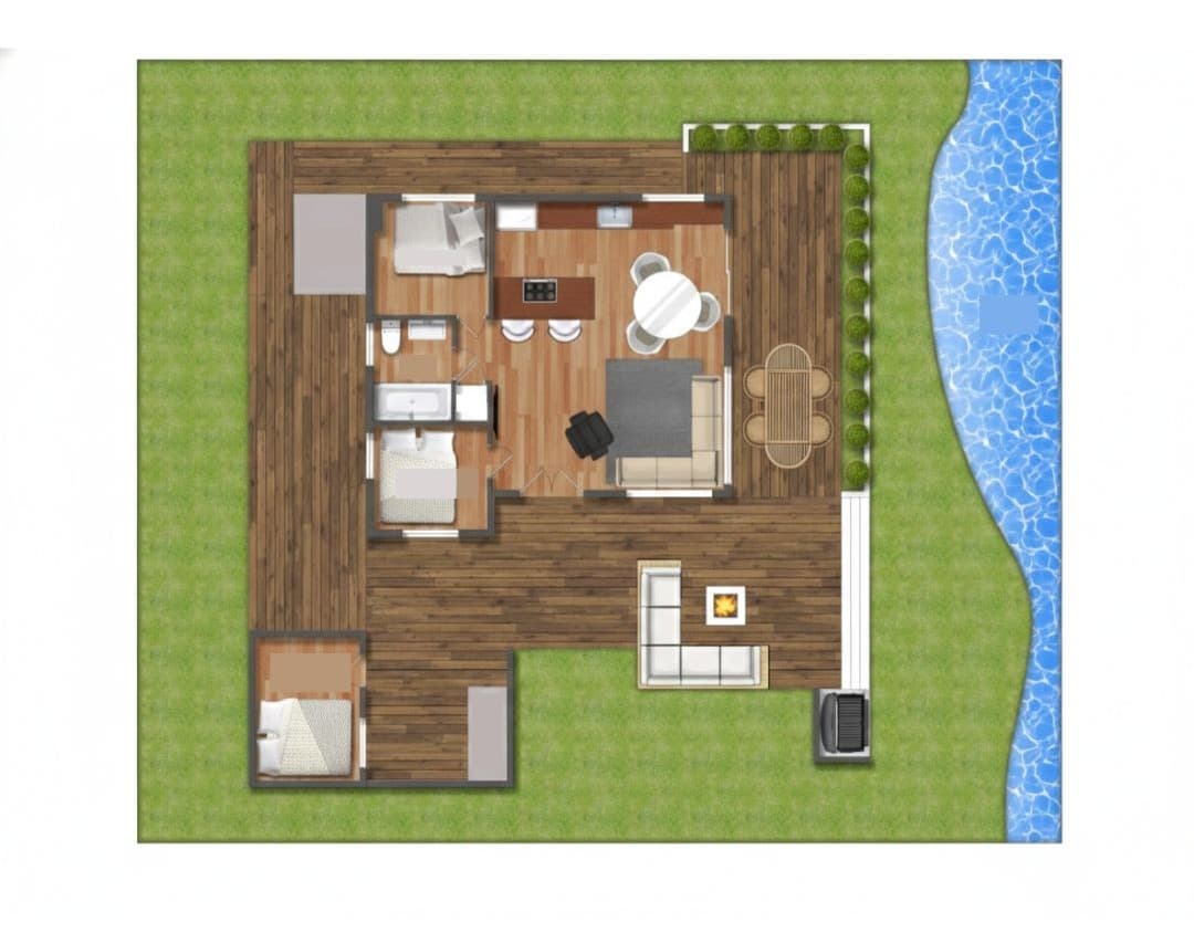 Cottage layout