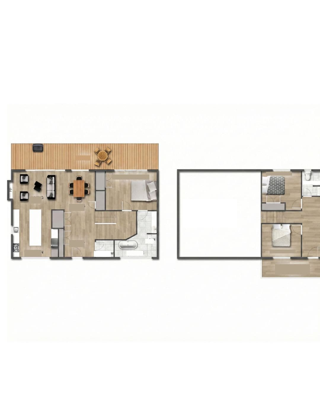 Cottage layout