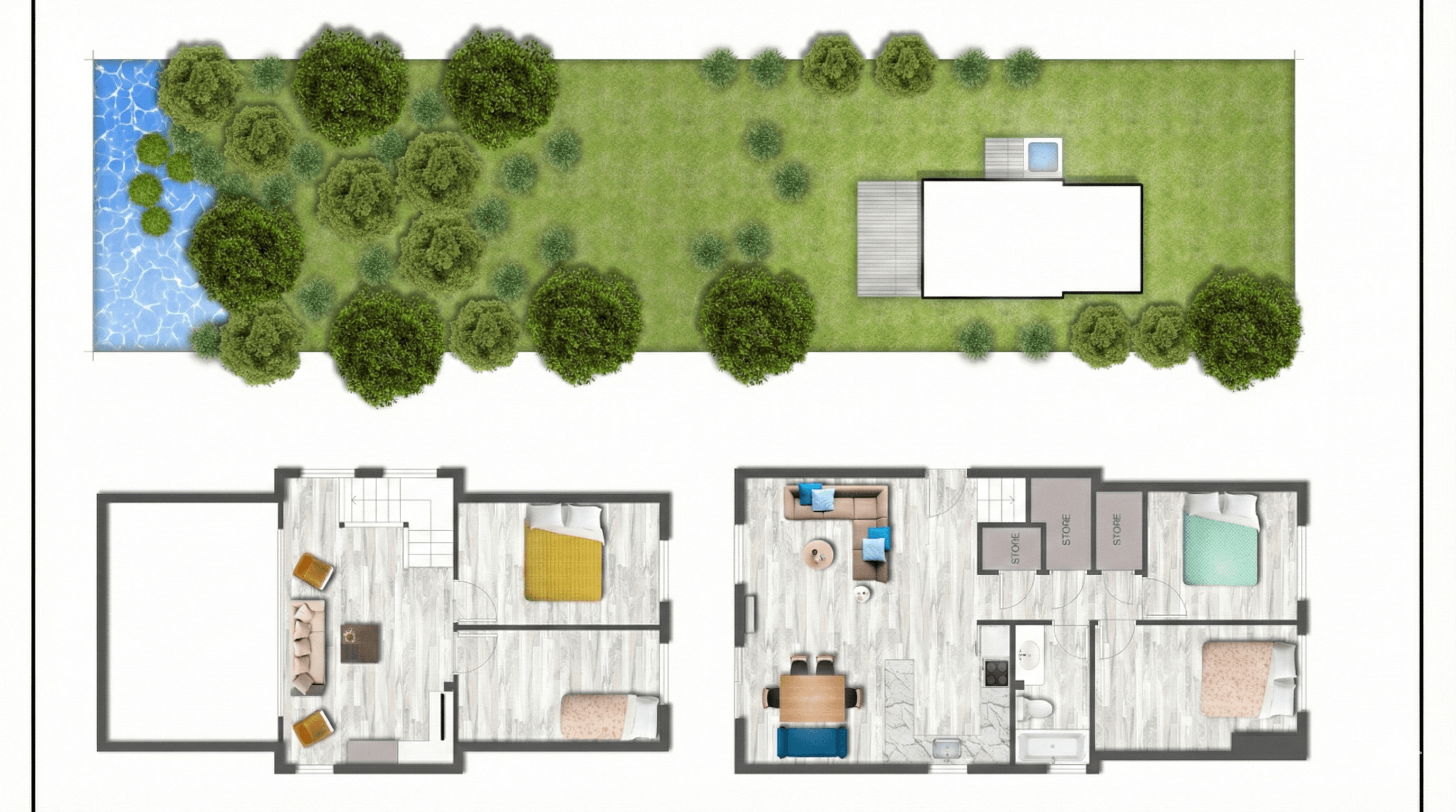 Cottage layout