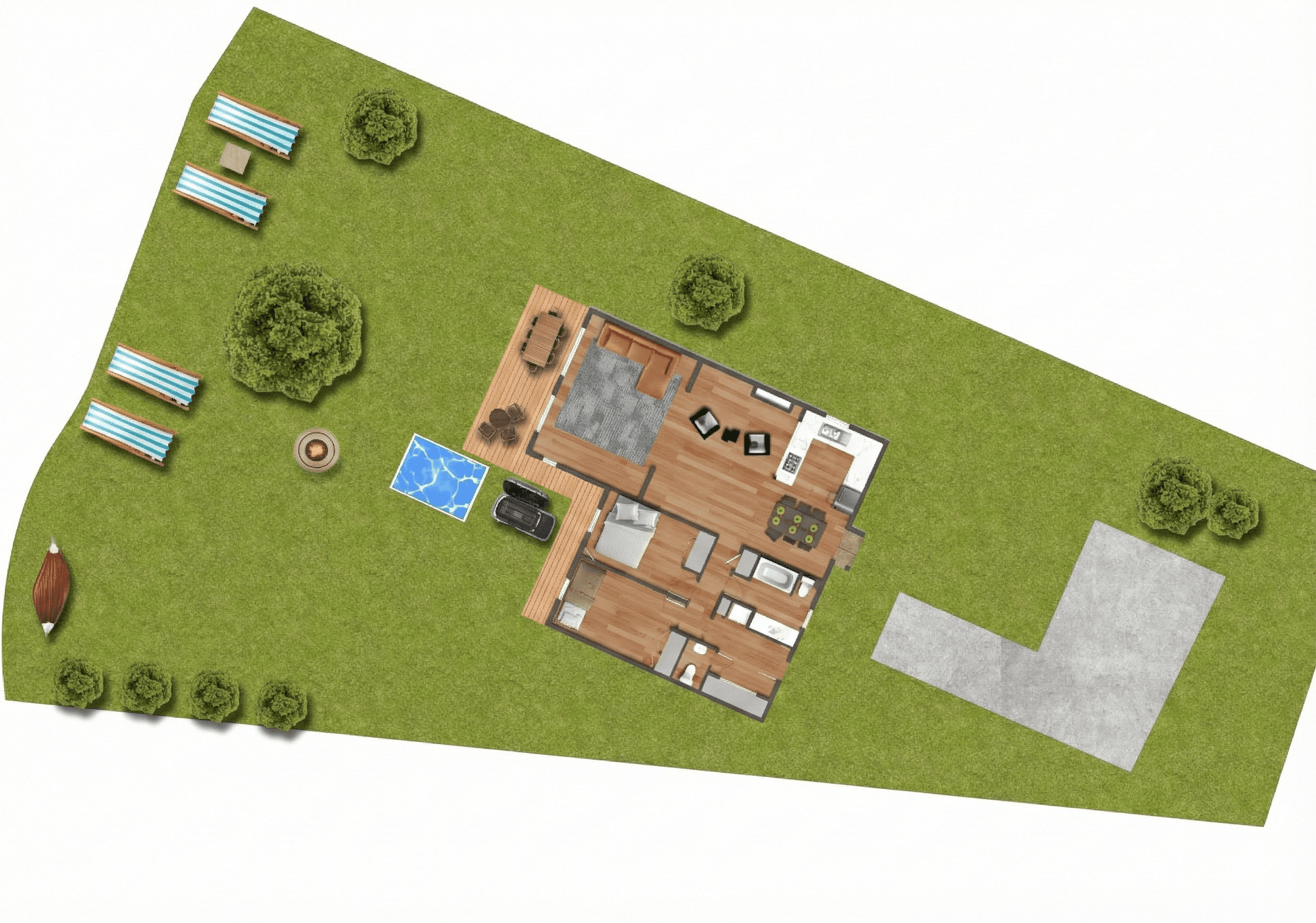Cottage layout