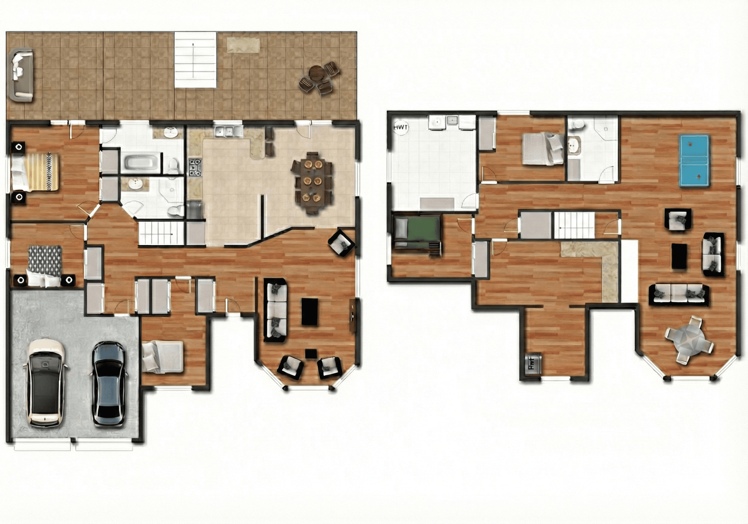 Cottage layout