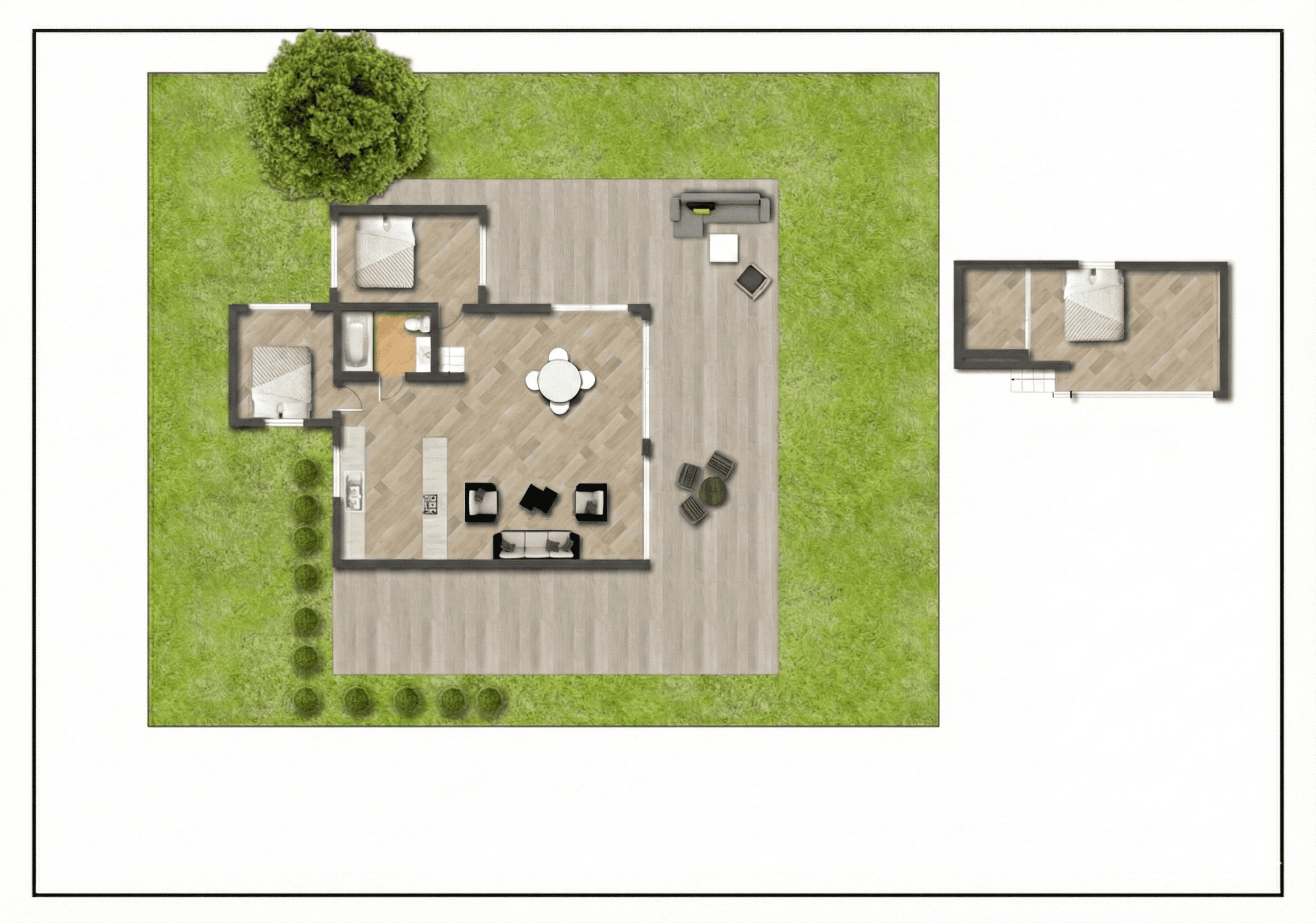 Cottage layout