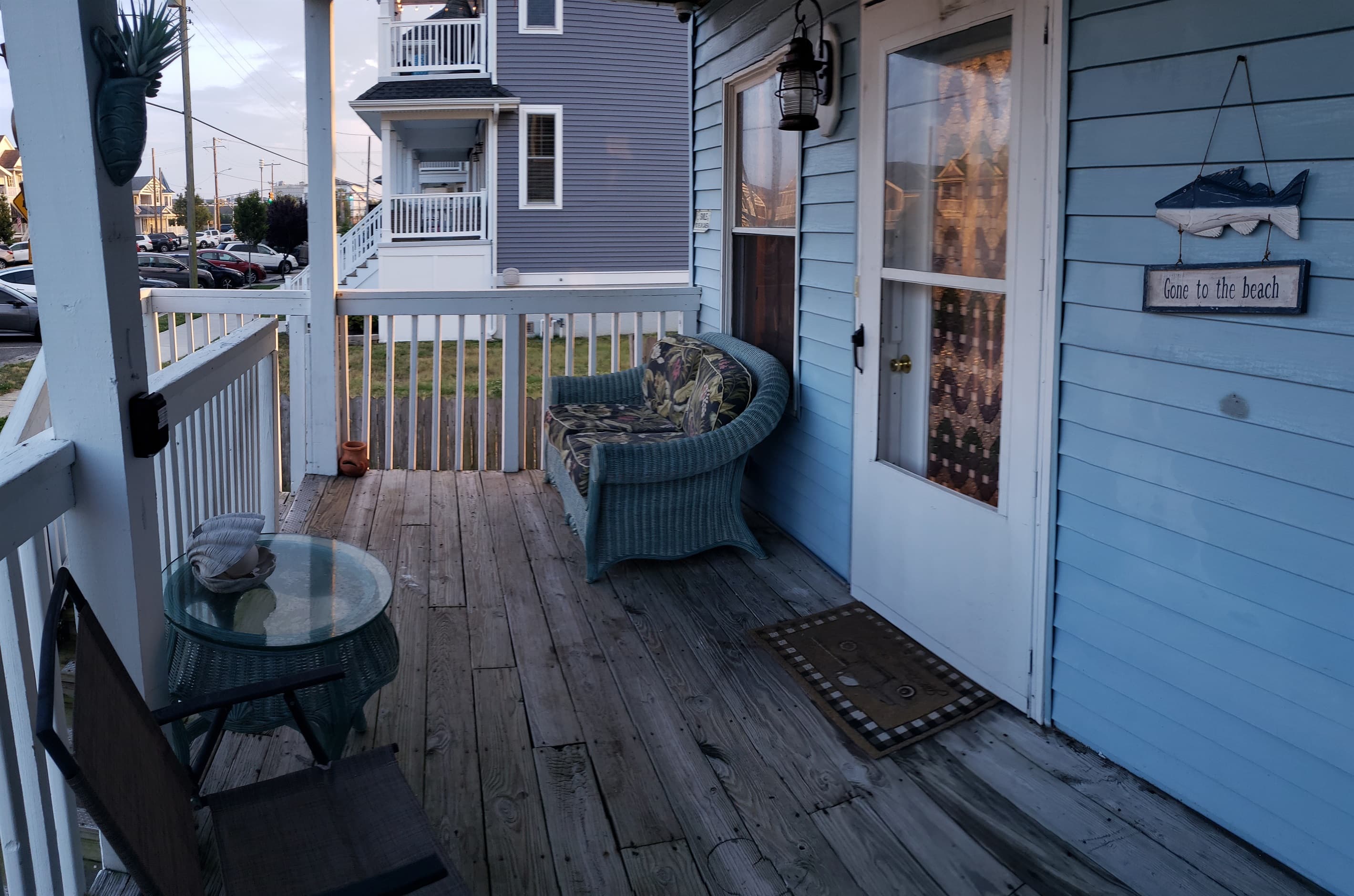 1st Floor: The front porch is great for people watching