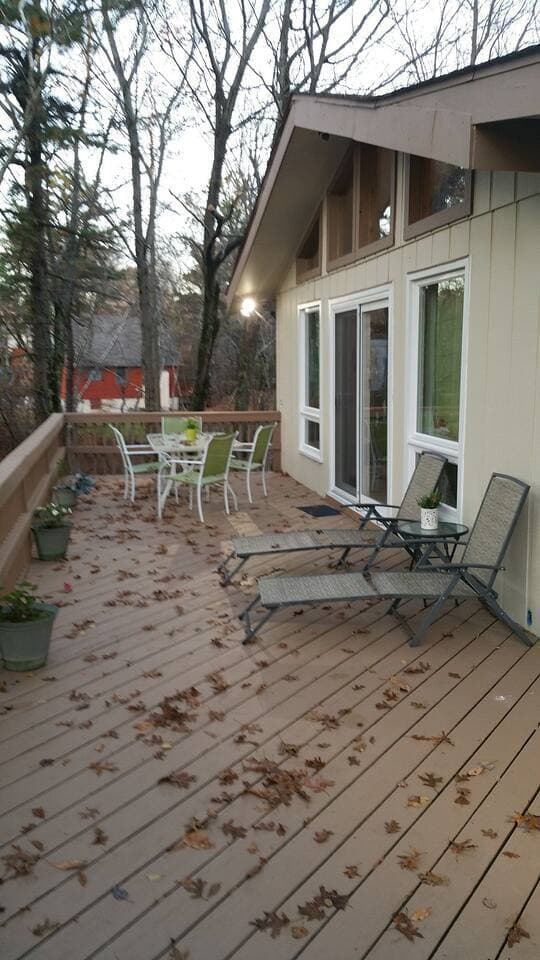 Deck in the Fall