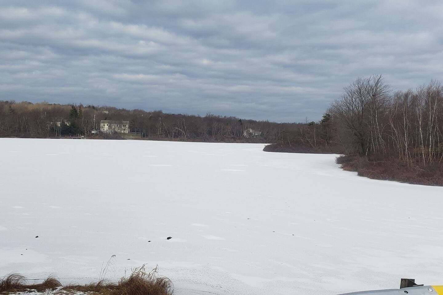 Nothing beats Pine Tree Lake after a nice snowfall!