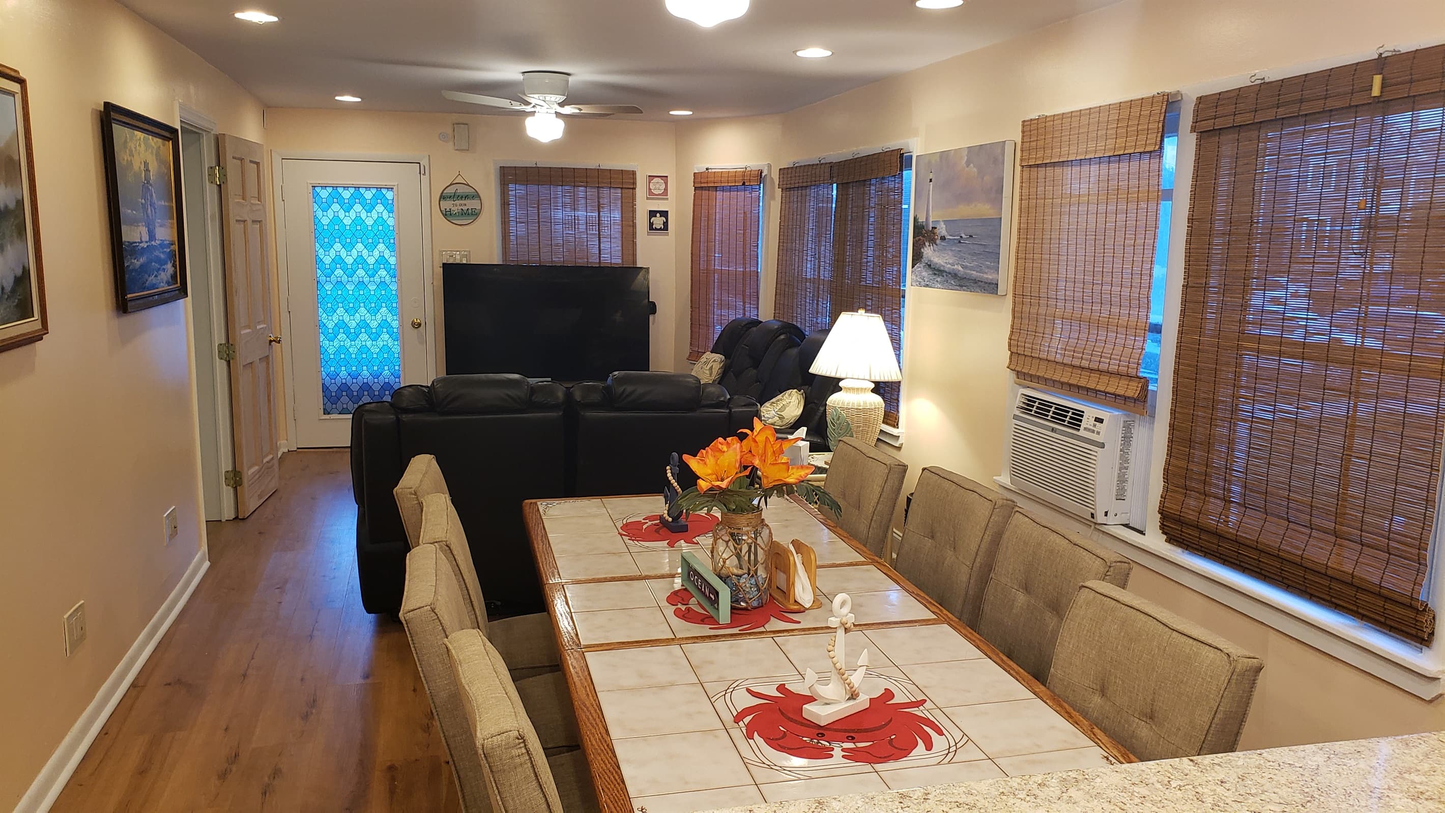 Very open floor plan perfect for entertaining guests.