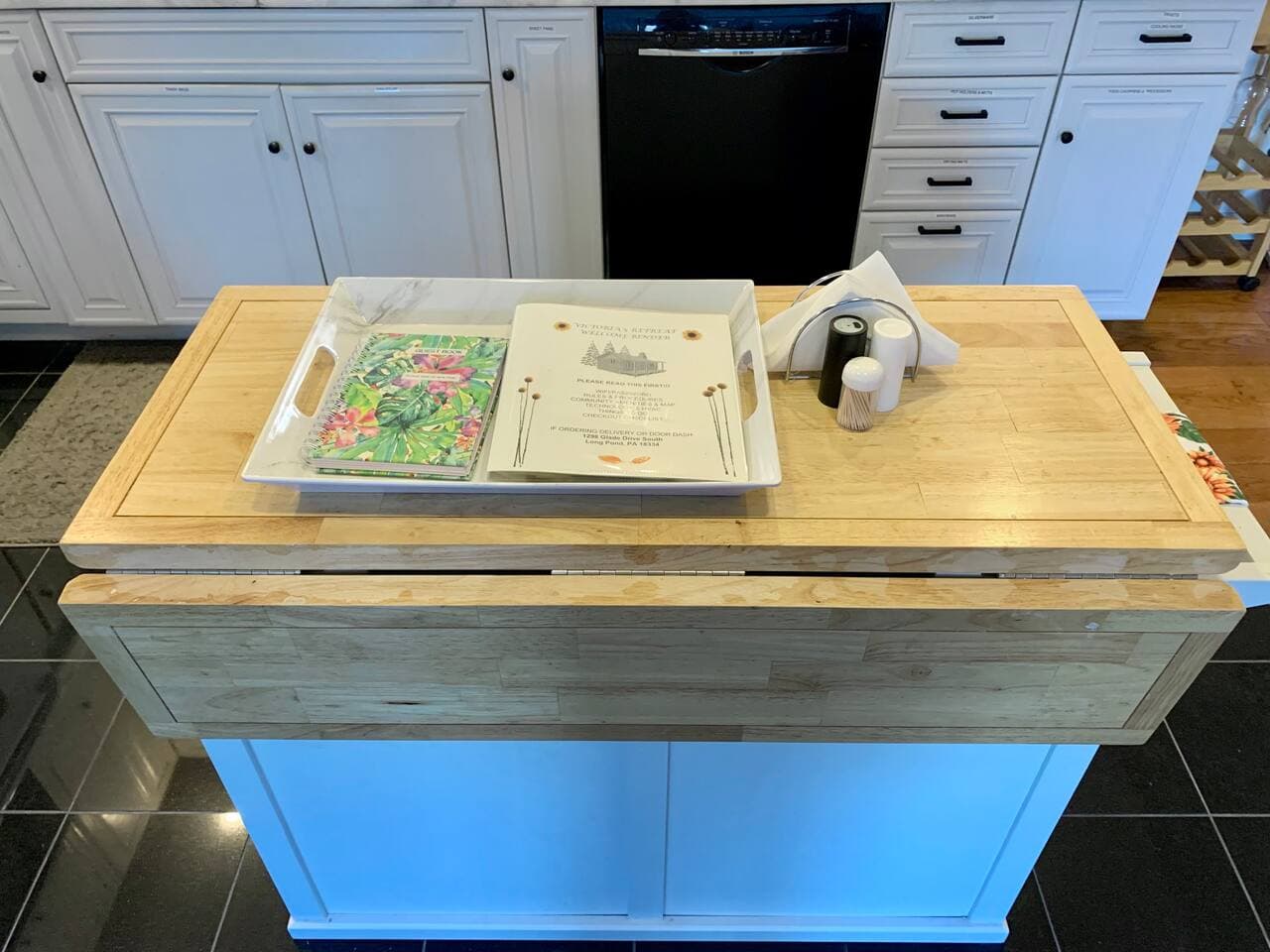 When you check in we have a welcome binder with all pertinent information during your stay. Also a guest book for you to sign when you check out. Our daughter Victoria would love to see the nice memories people have been making in her home.