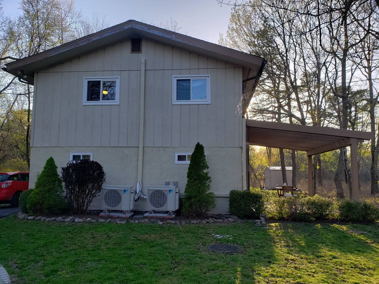 House is even more beautiful in the spring!