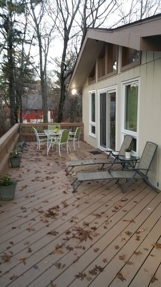 Deck in the Fall