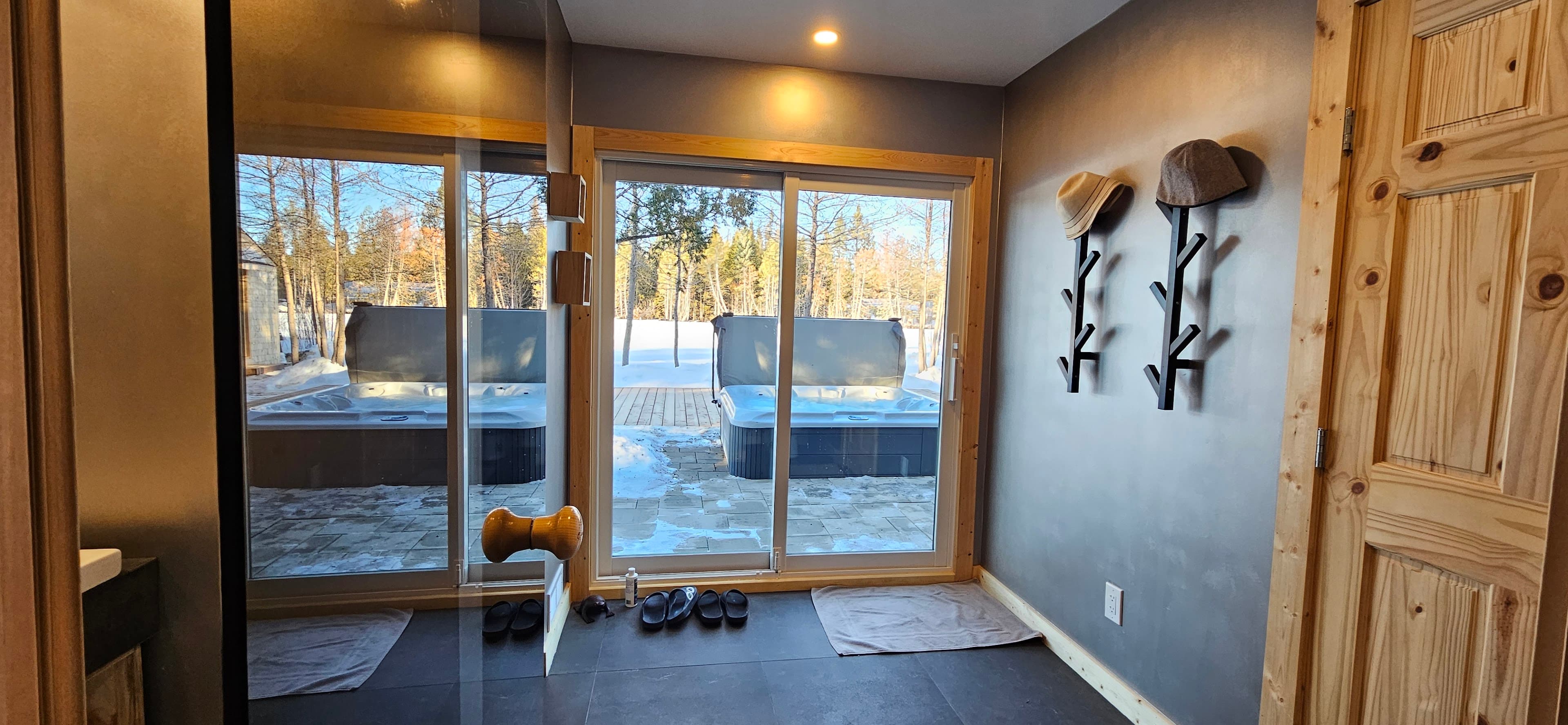 View from Sauna