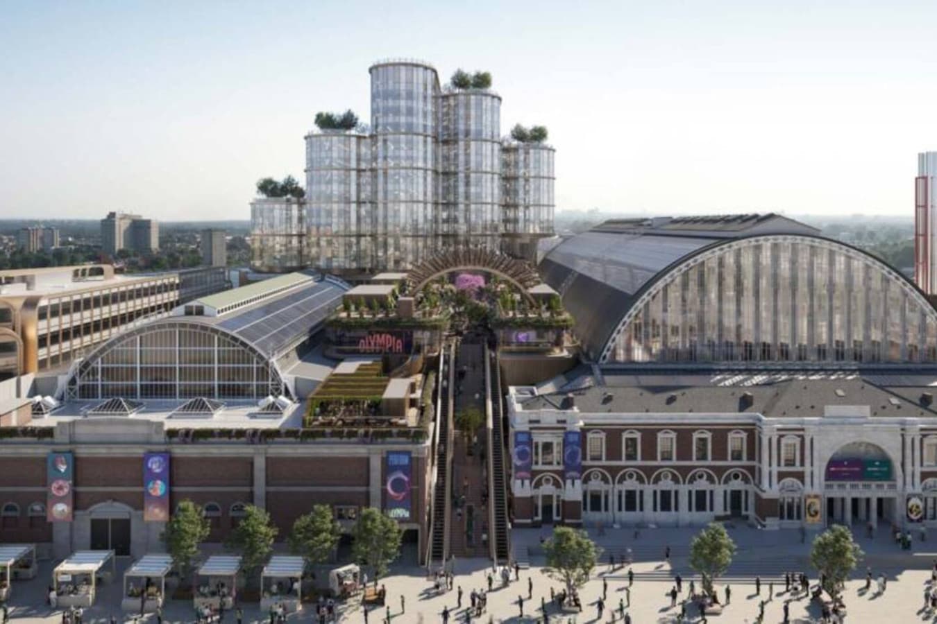 Kensington Olympia is a bustling and vibrant area, home to numerous events and exhibitions throughout the year.