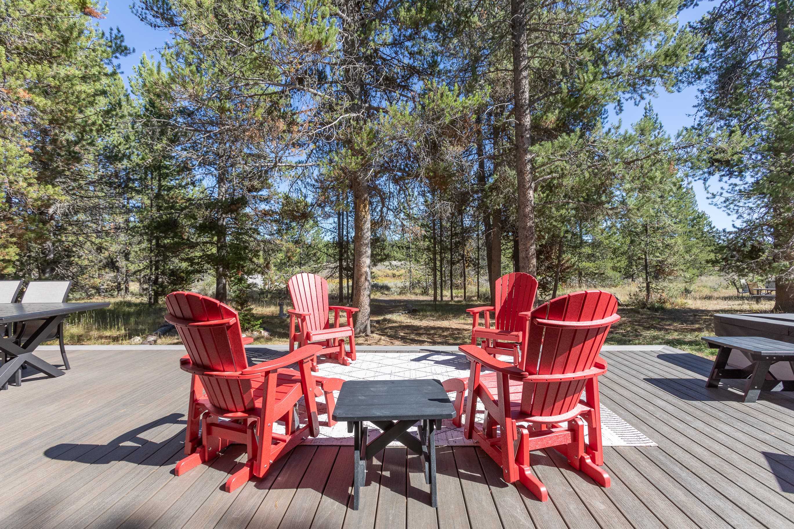 Adirondack chairs to kick up your feet and relax