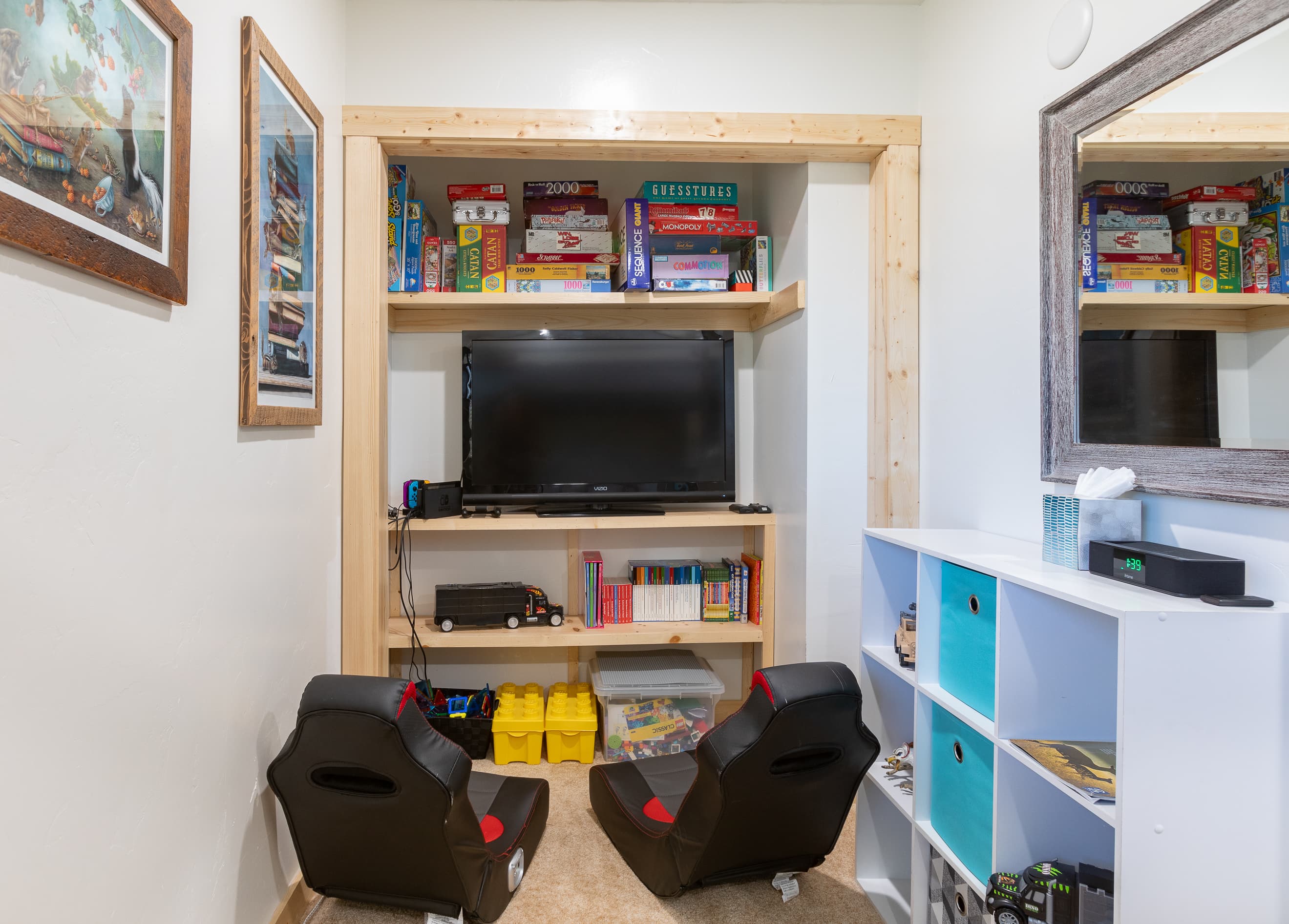Fourth bedroom play area (upstairs)