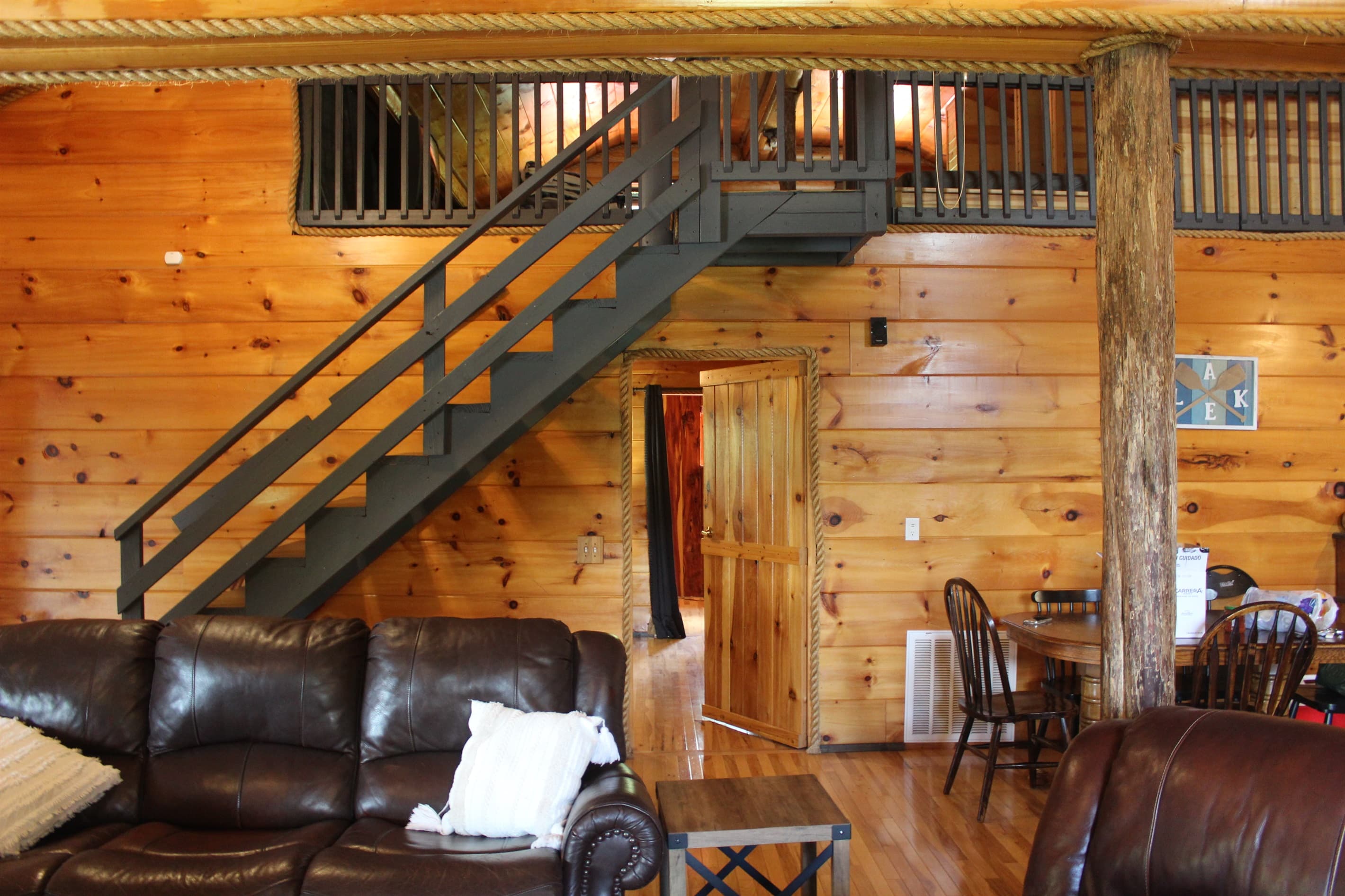 Stairs to loft