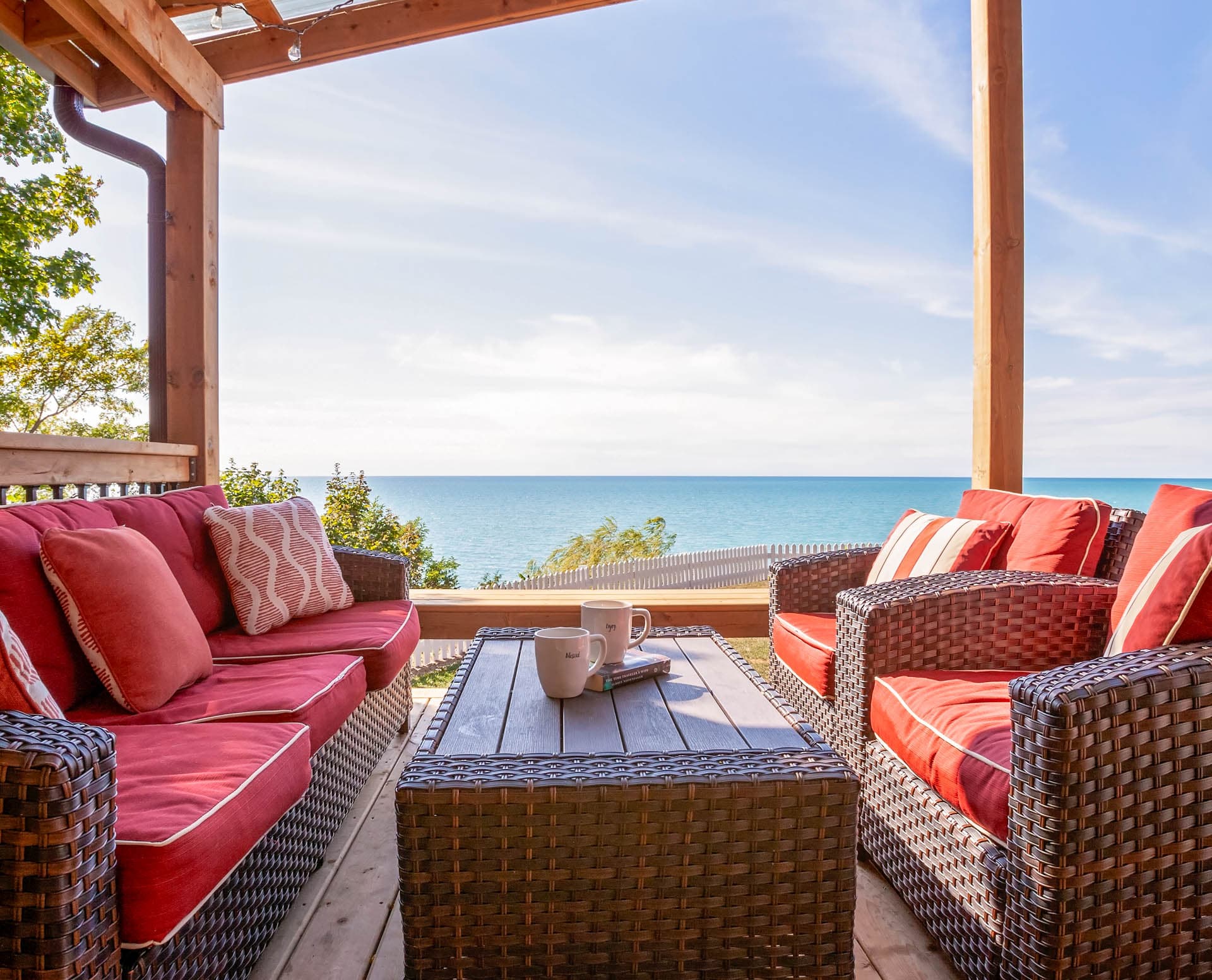 Chillout and relax with friends or a good book