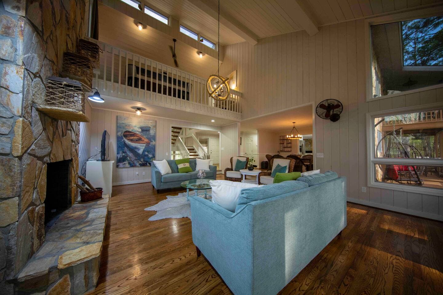 Large open great room.