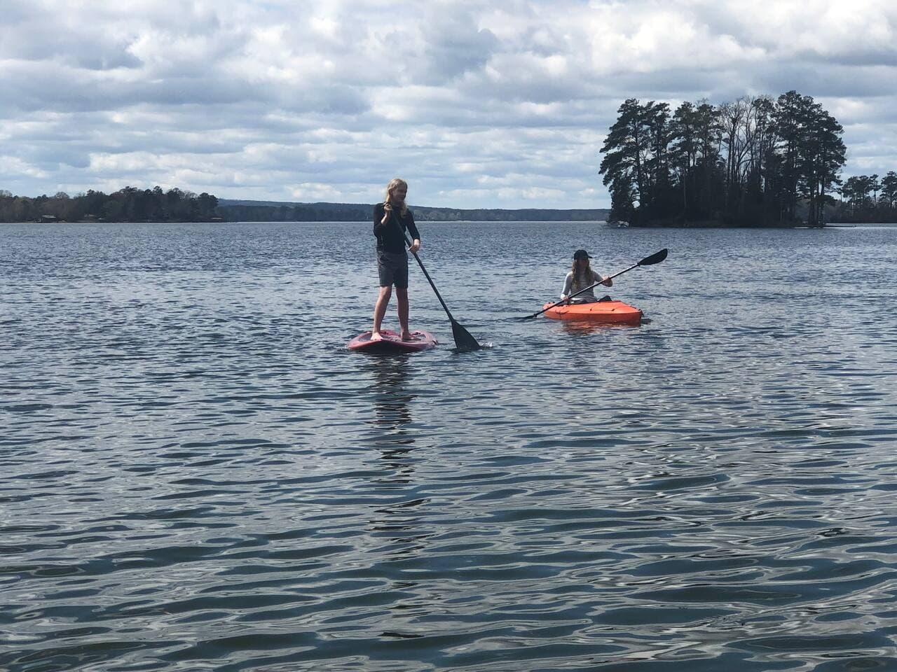 Paddle and kayak every day!