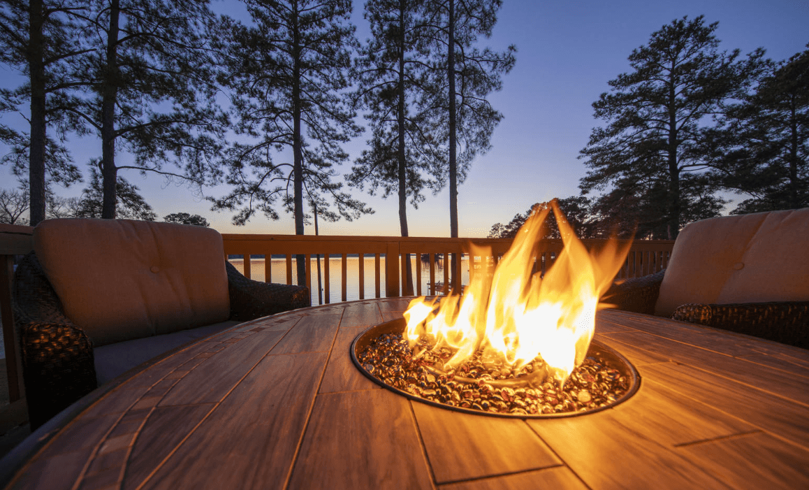 Fire Tabel (also a wood-burning fire pit!)