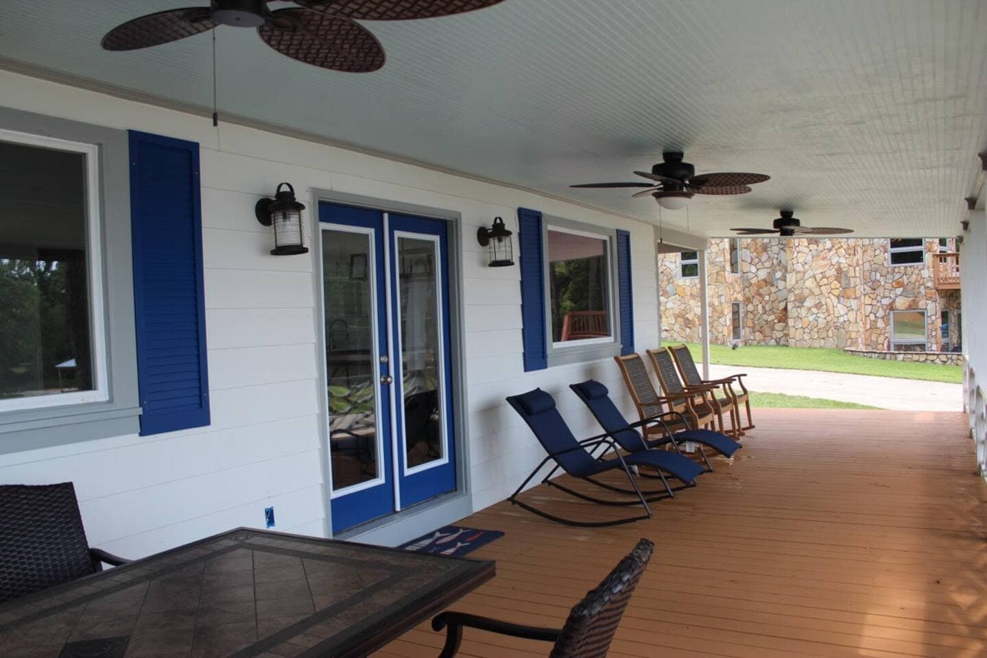 Huge Deck with Plenty of Seating