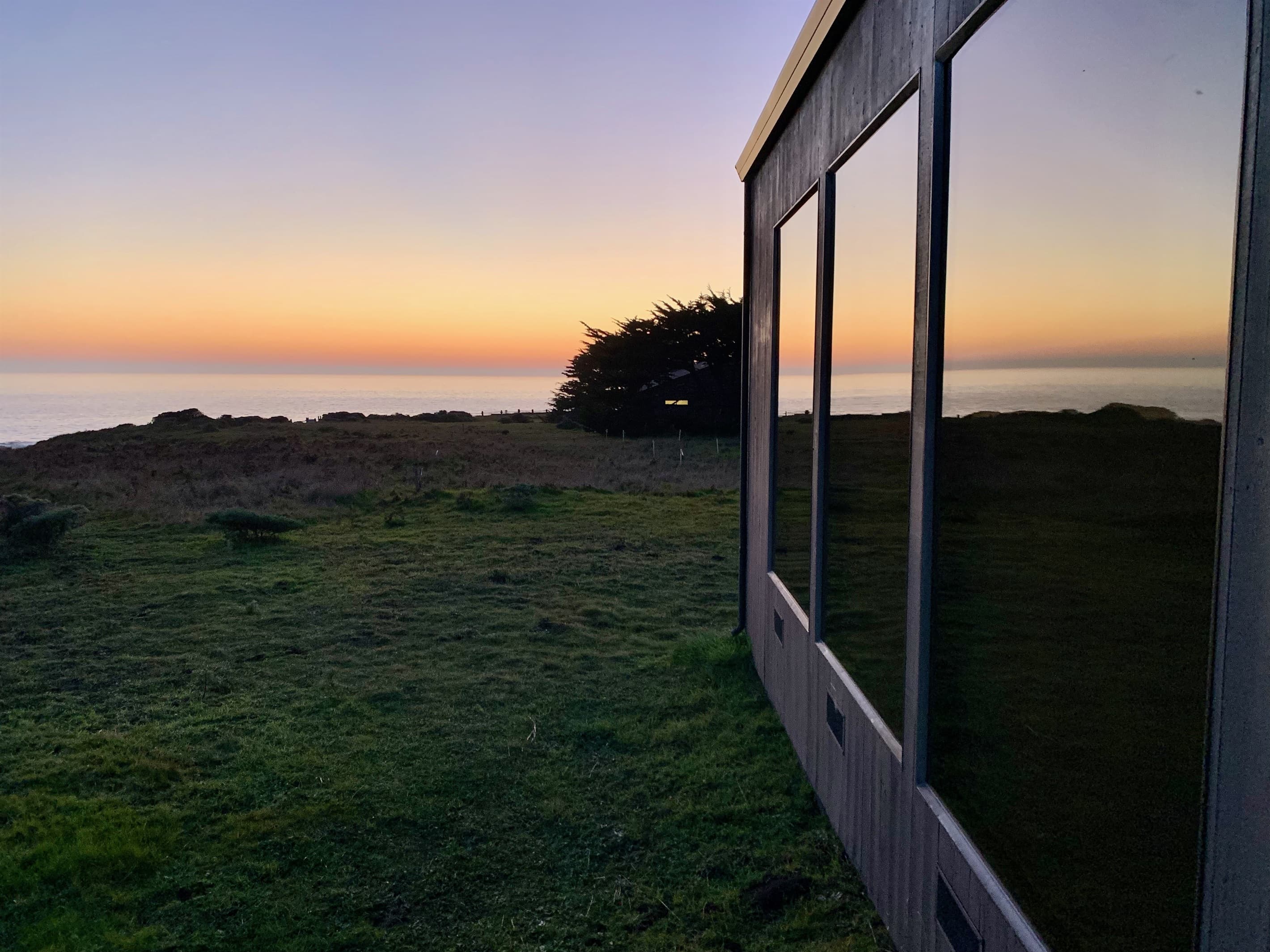 The view from the house was stunning, we spotted so many whale spouts.