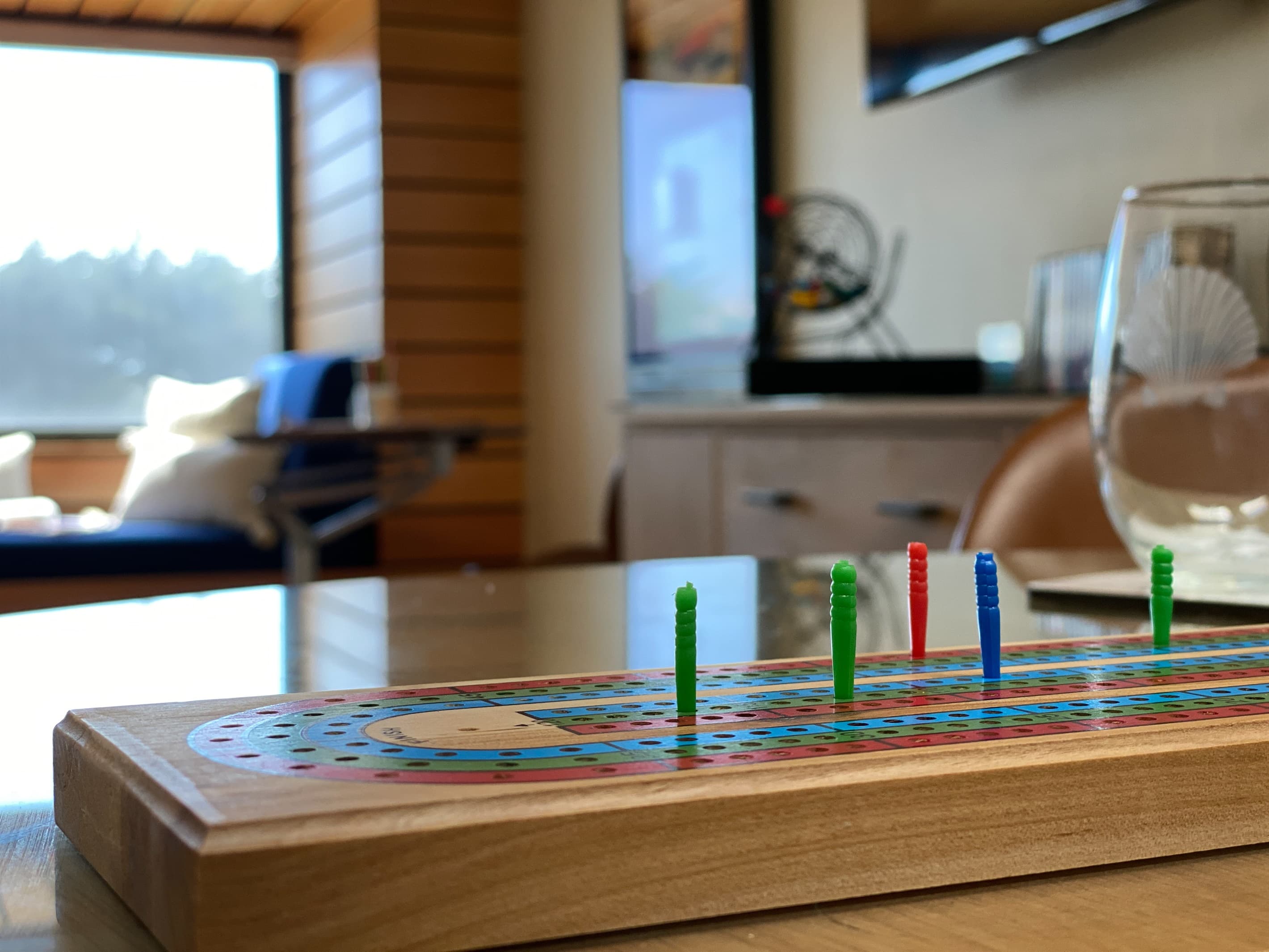 Your turn... Game room doubles as quiet work space