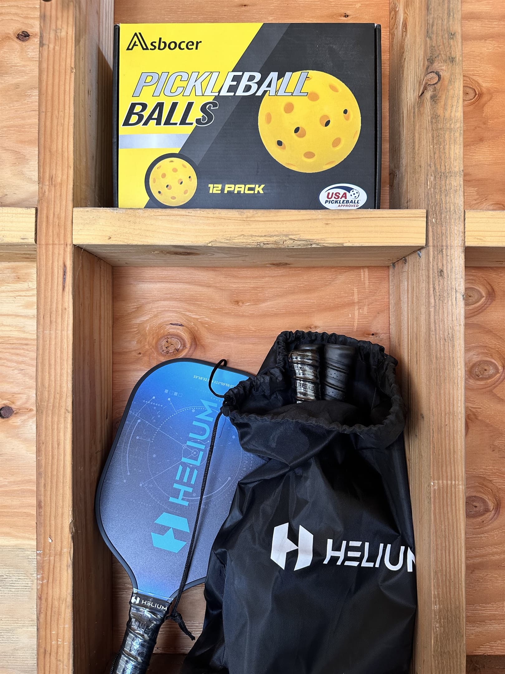 Pickleball equipment is located in the garage (a court reservation is required).
