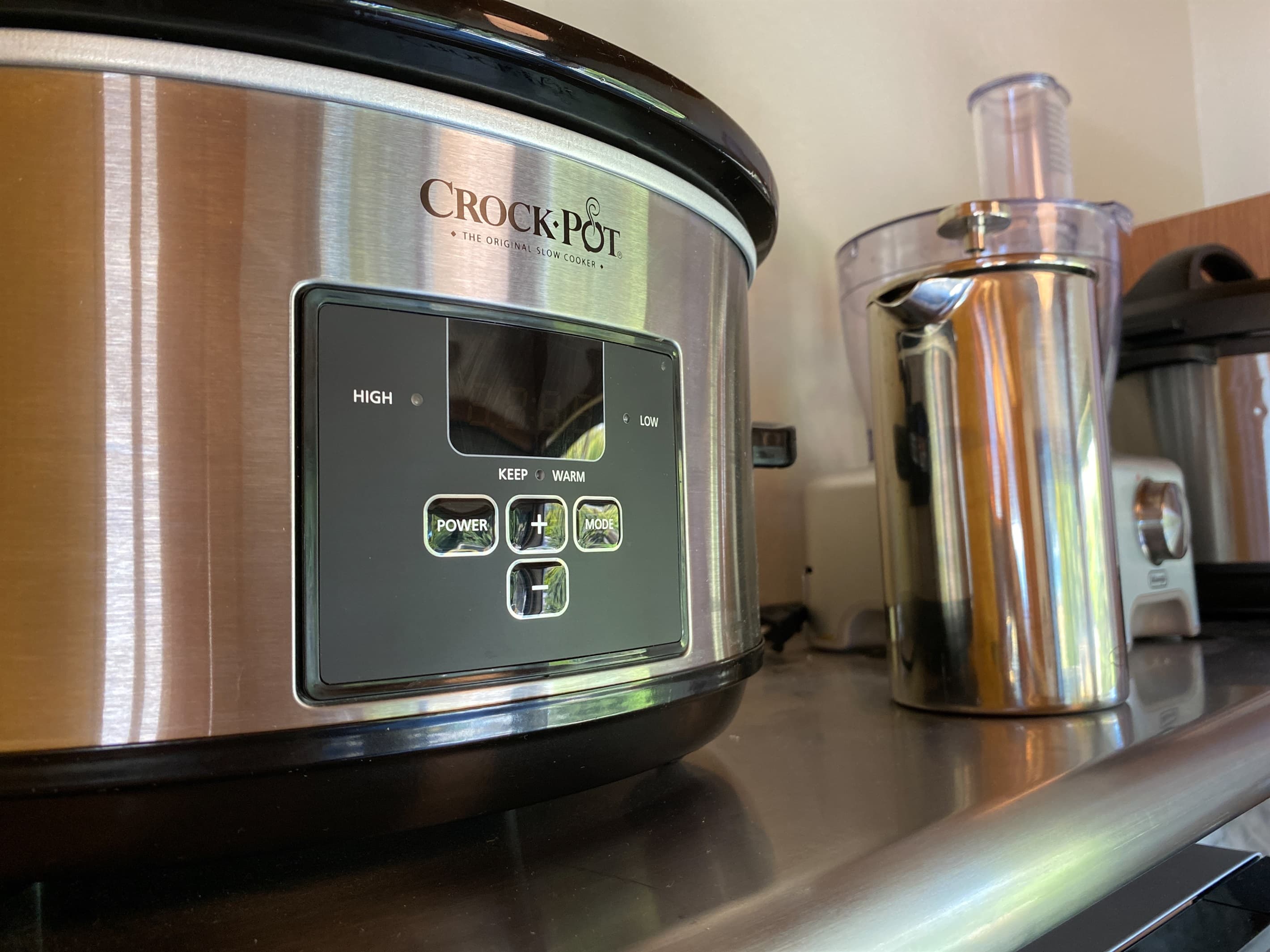 Kitchen Crockpot is a family favorite when cooking on vacation. 