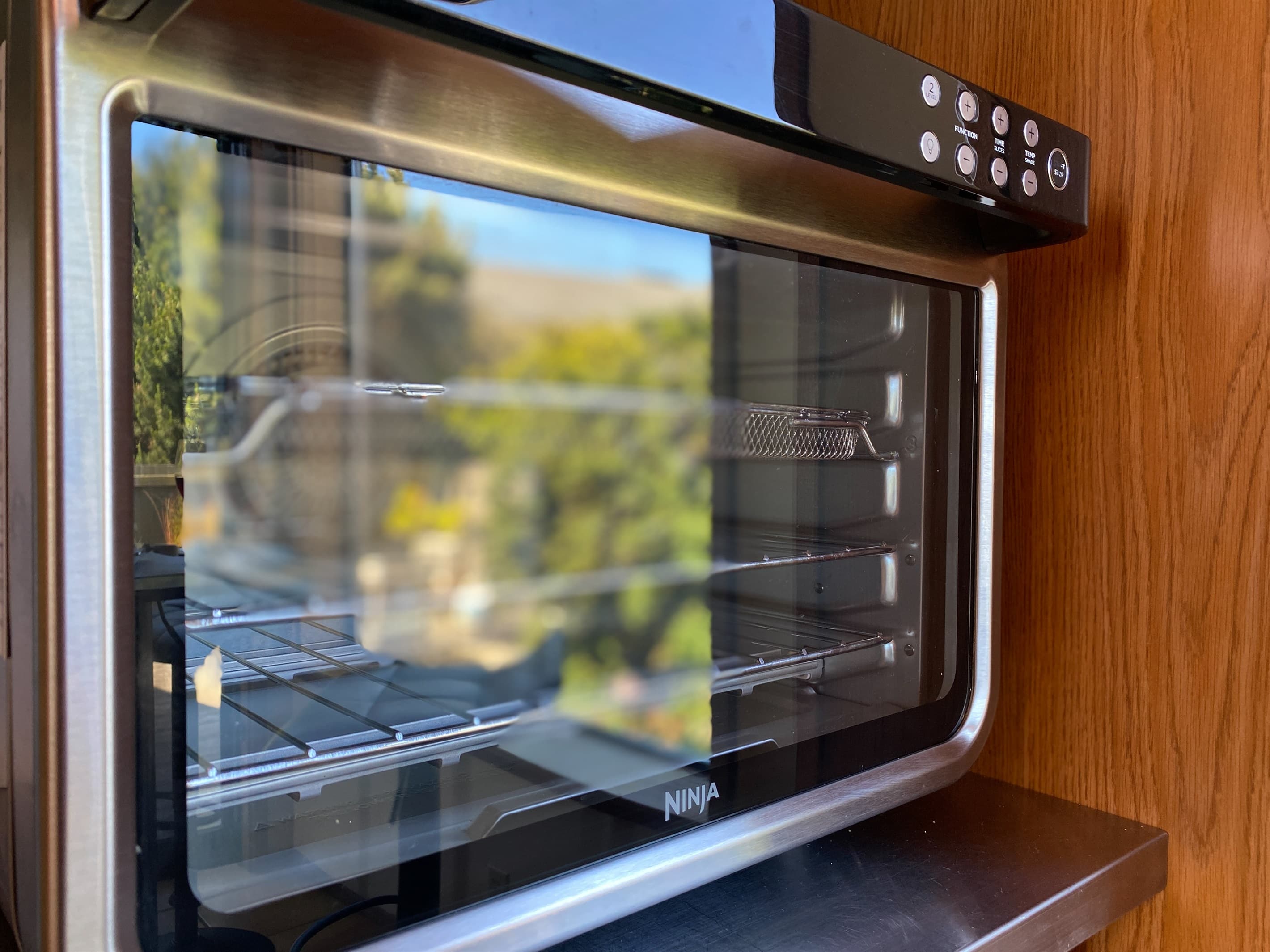 Kitchen Ninja Foodi 10-in-1 XL Pro Air Fry Oven provides added baking, roasting, air frying options for special holiday meals.