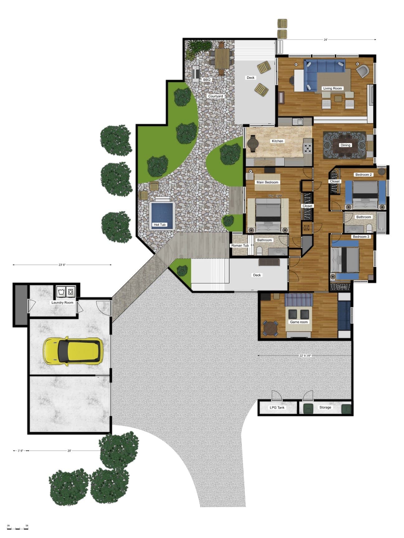 2D Floor Plans