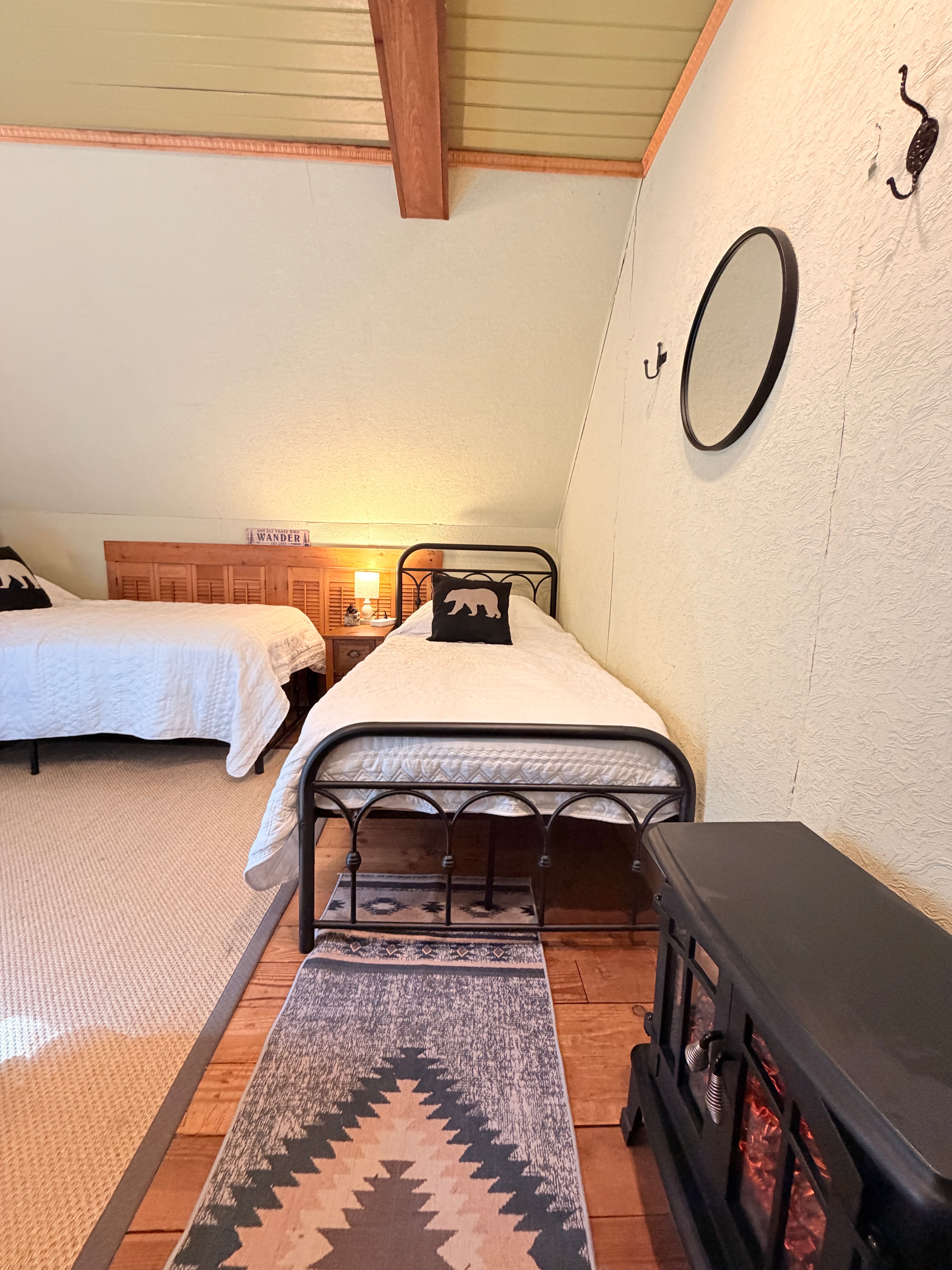 upstairs bedroom
