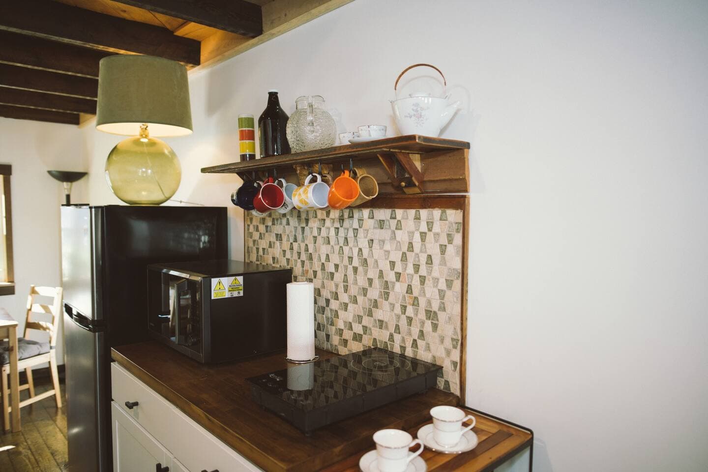 Fully stocked kitchen