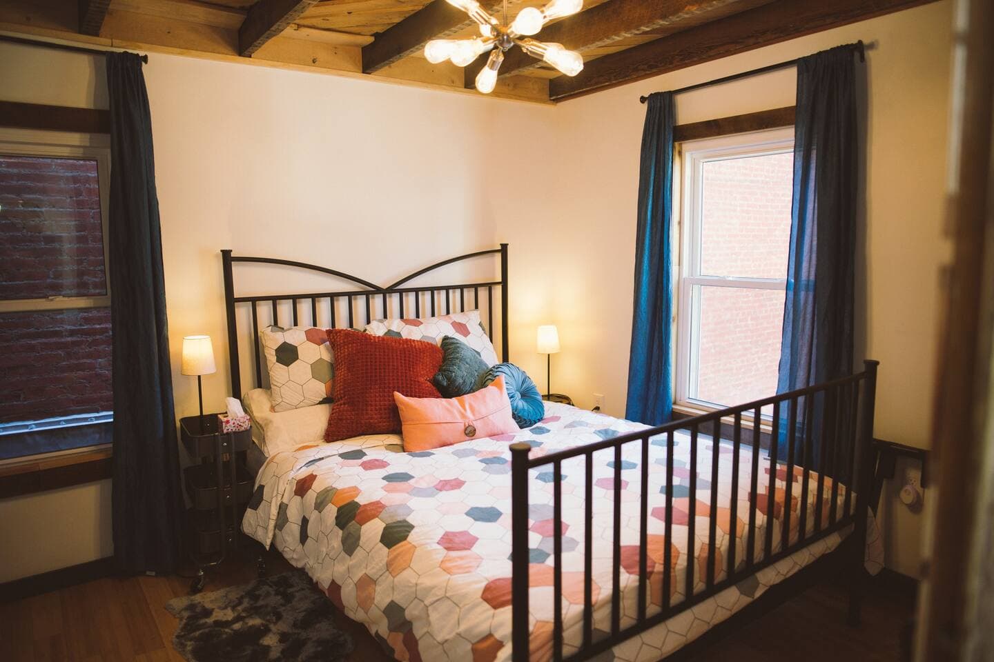 Comfortable bed for a great night's sleep