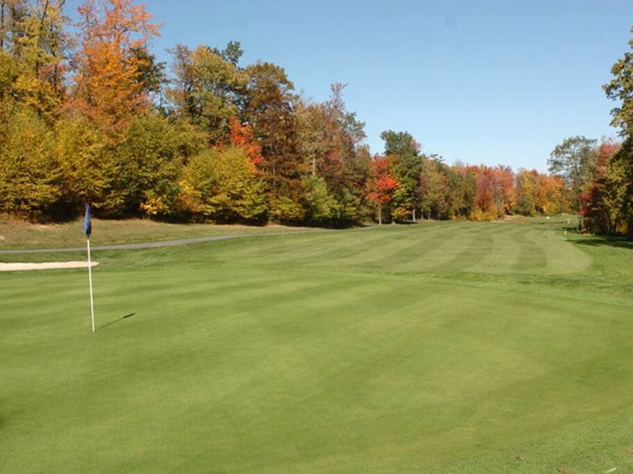 The golf course is excellent