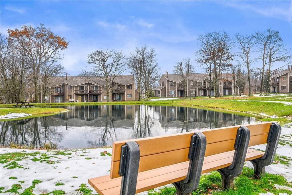 Enjoy the trails and the catch and release pond