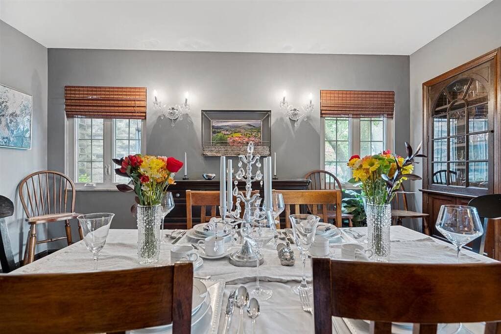 Enjoy dinner in the formal dining room