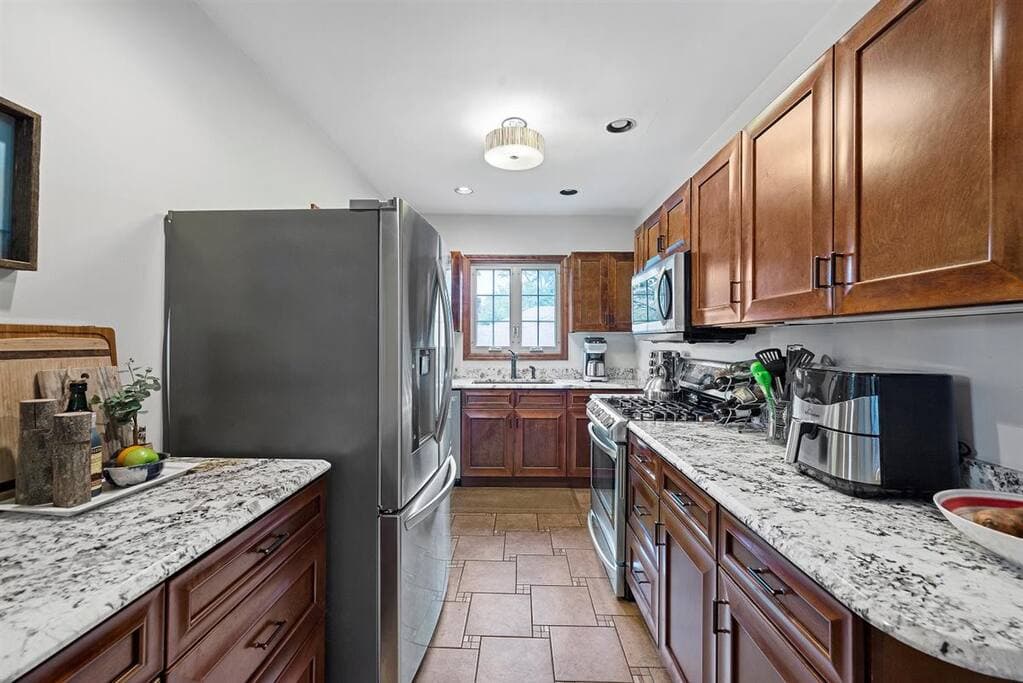 Fully stocked kitchen with everything you will need for a lovely meal