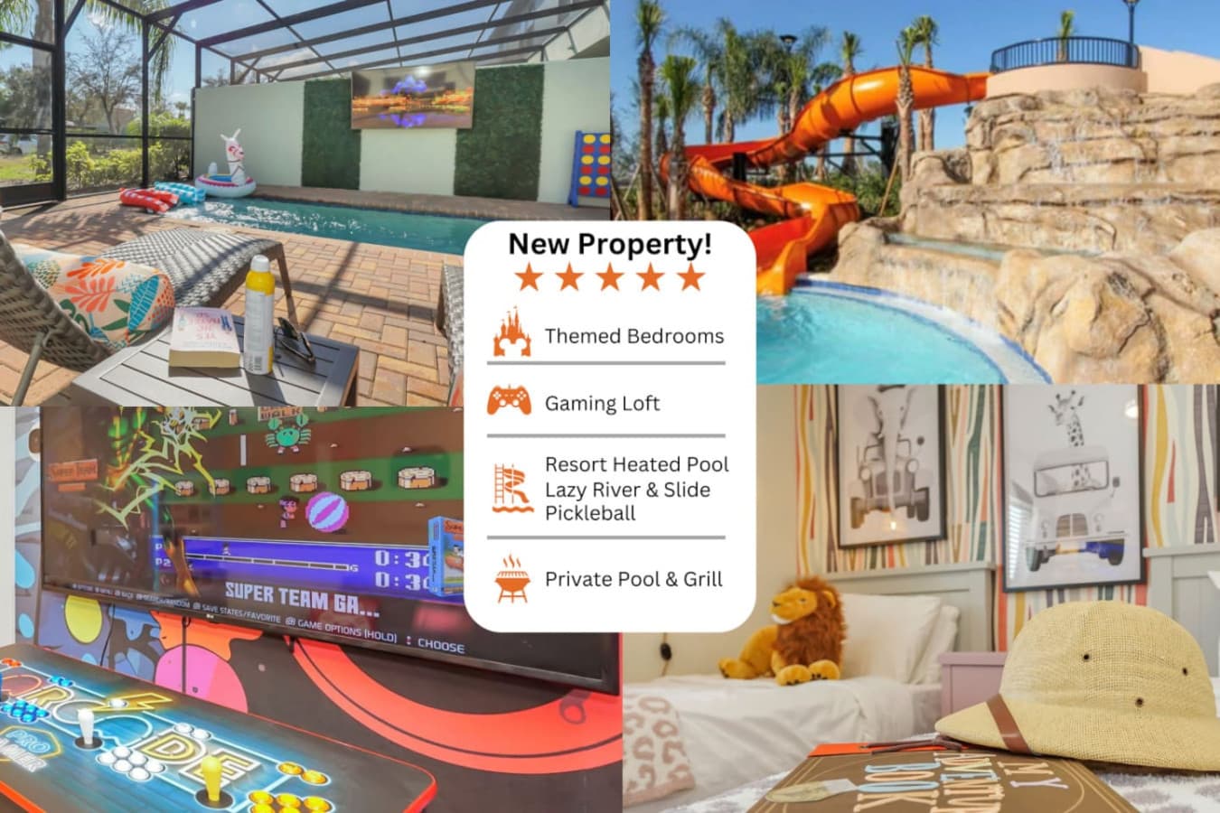 Newly Listed! Near Disney, Private Pool, Free Resort Amenities