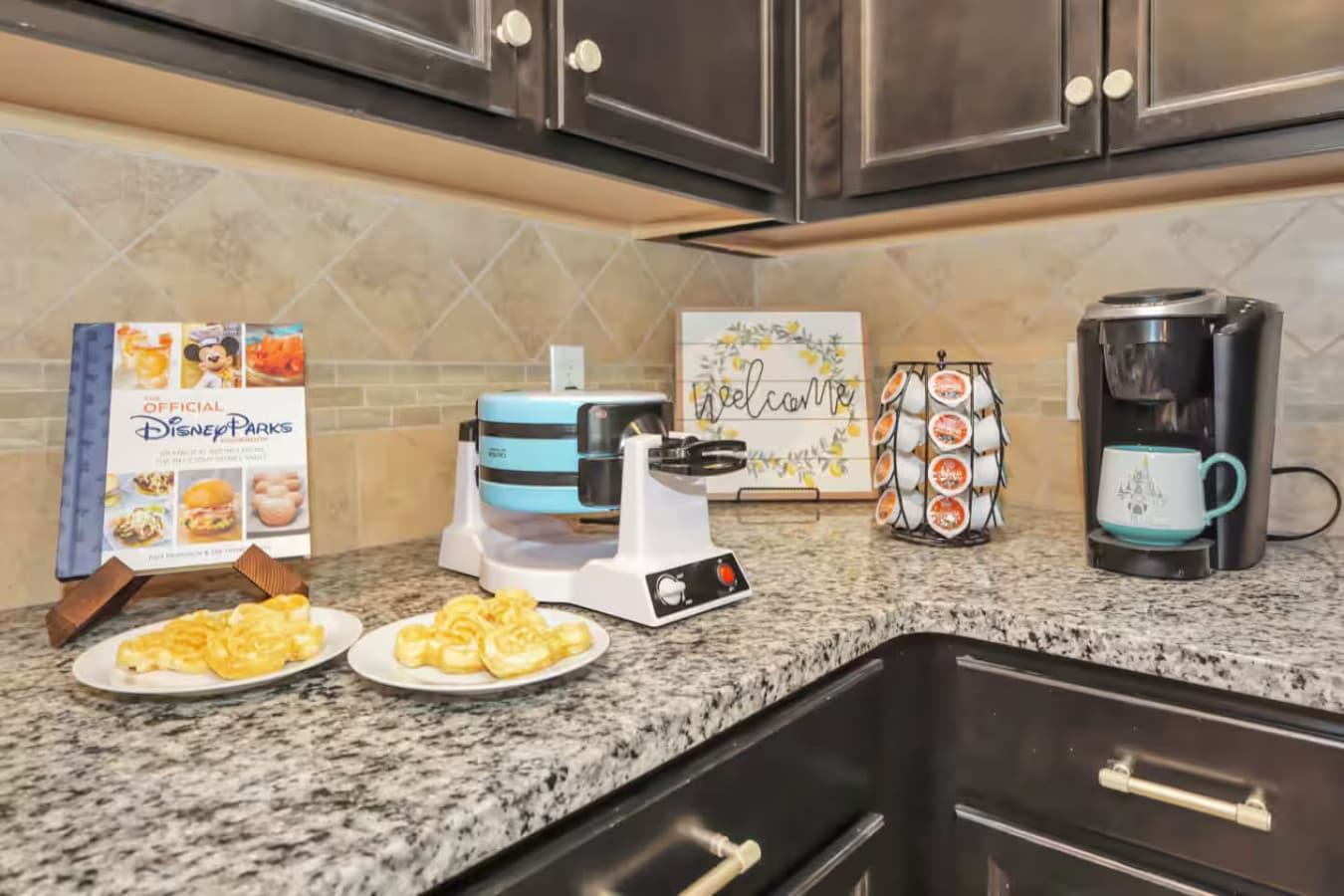 Mickey Mouse Waffle Maker!