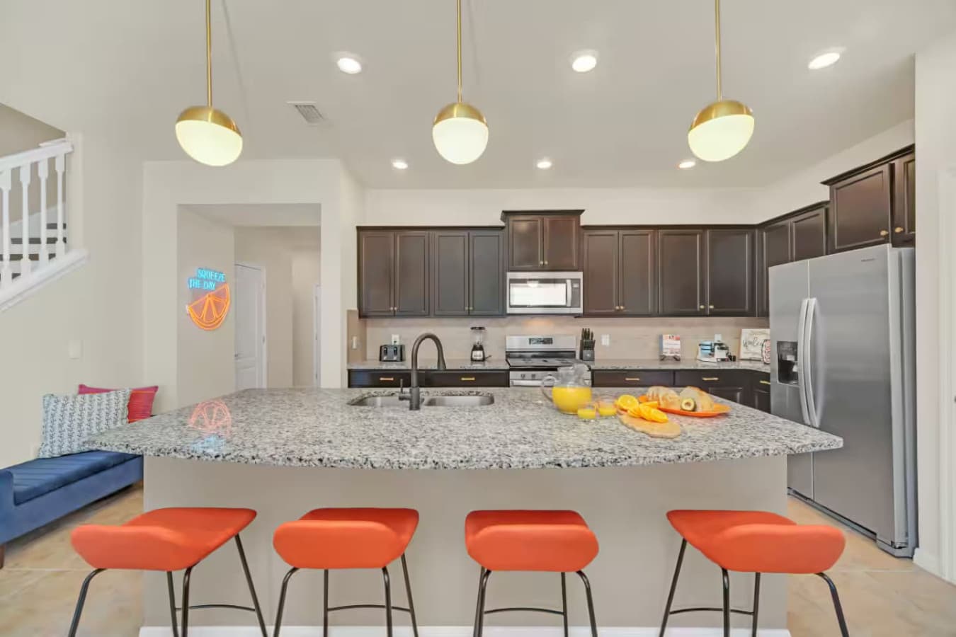 4 counter height seating kitchen
