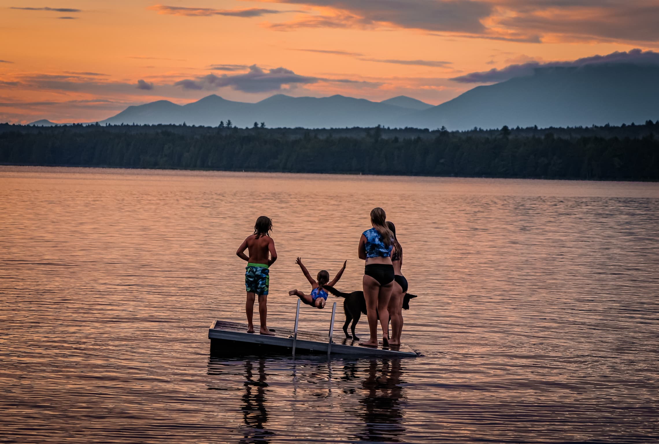 Evening Swim
