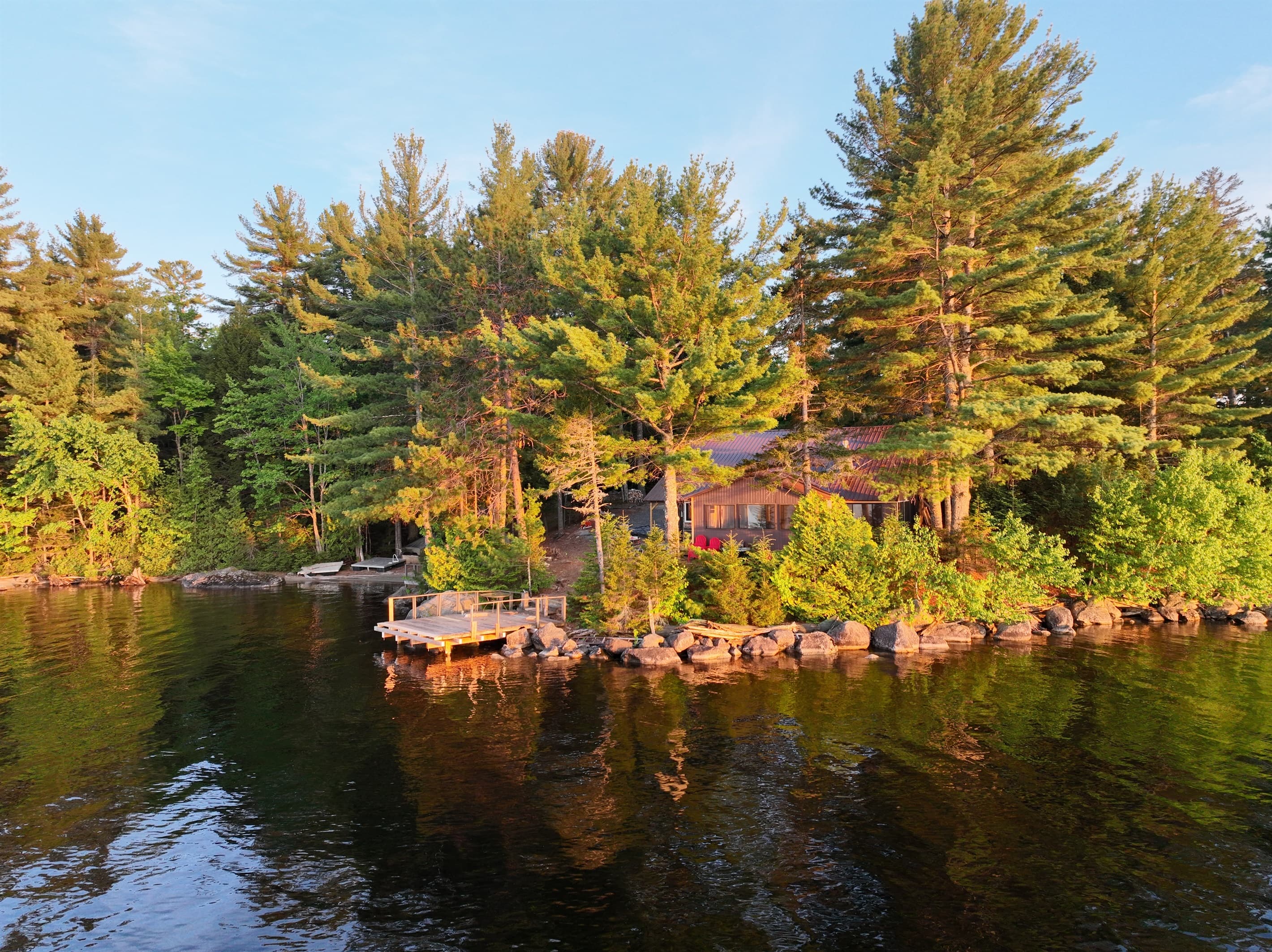 Extensive Lake Frontage