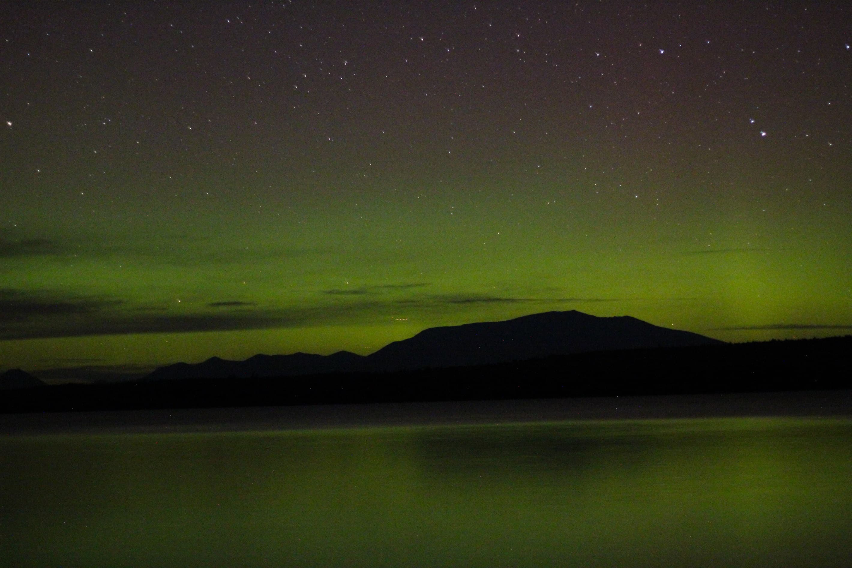 Northern Lights from Camp