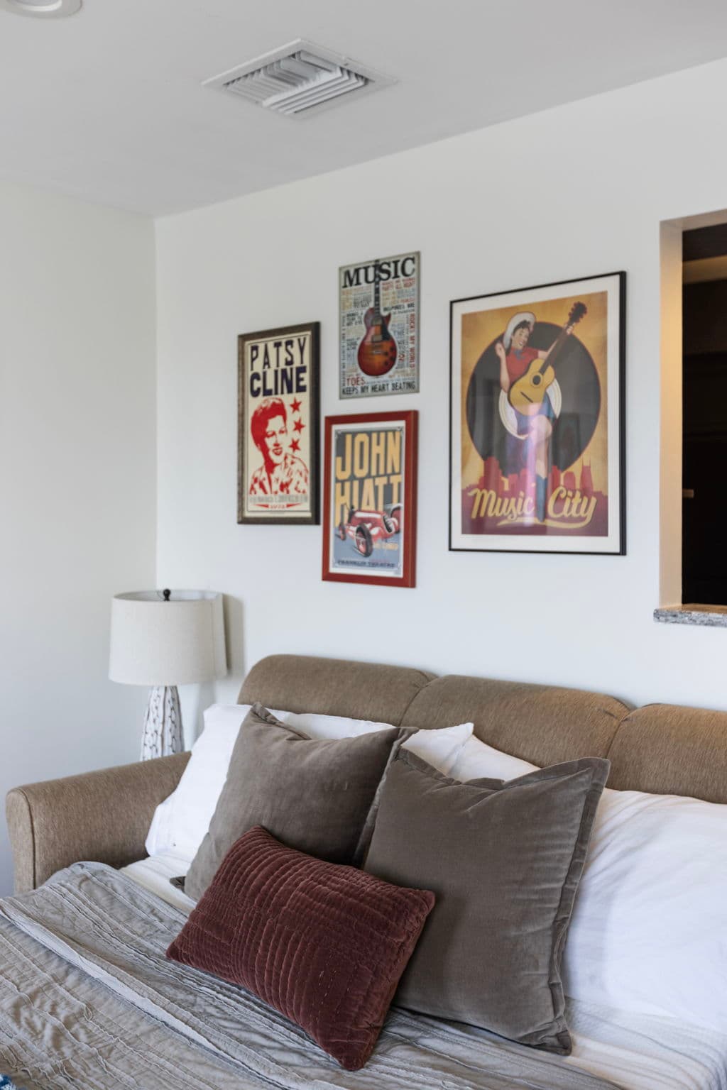 Watch the river from bed!