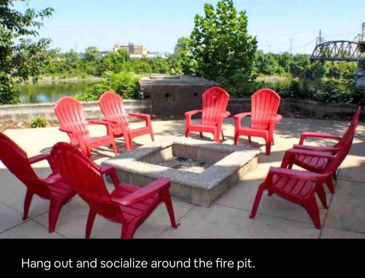 Fire Pit On Site